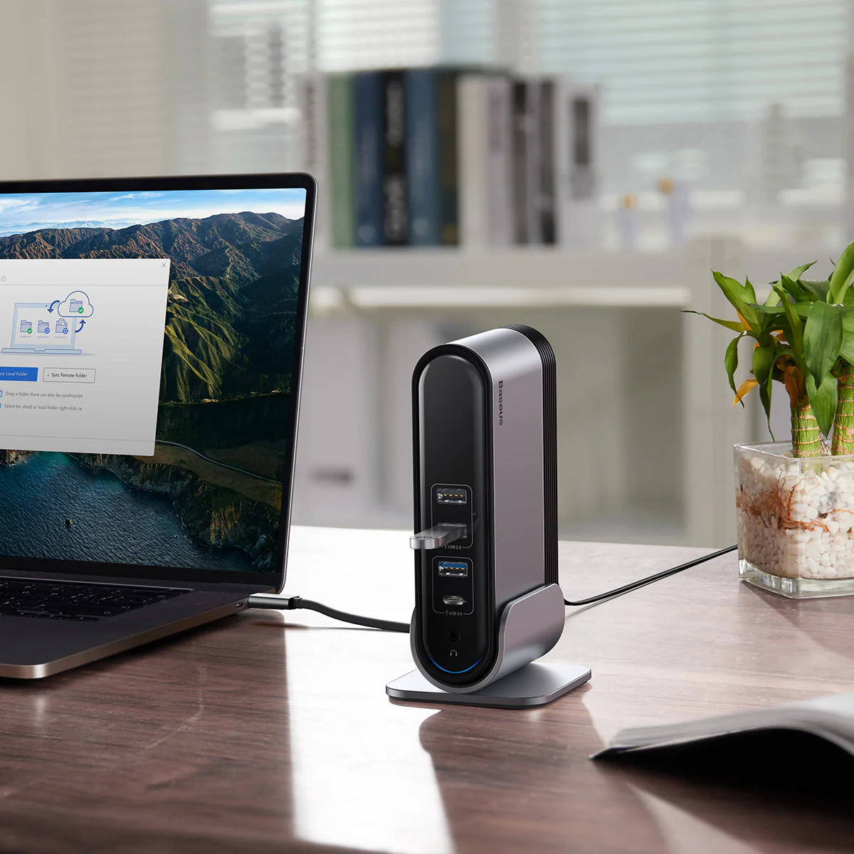 Baseus 14 in 1 3 Monitors Docking Station - Image 7