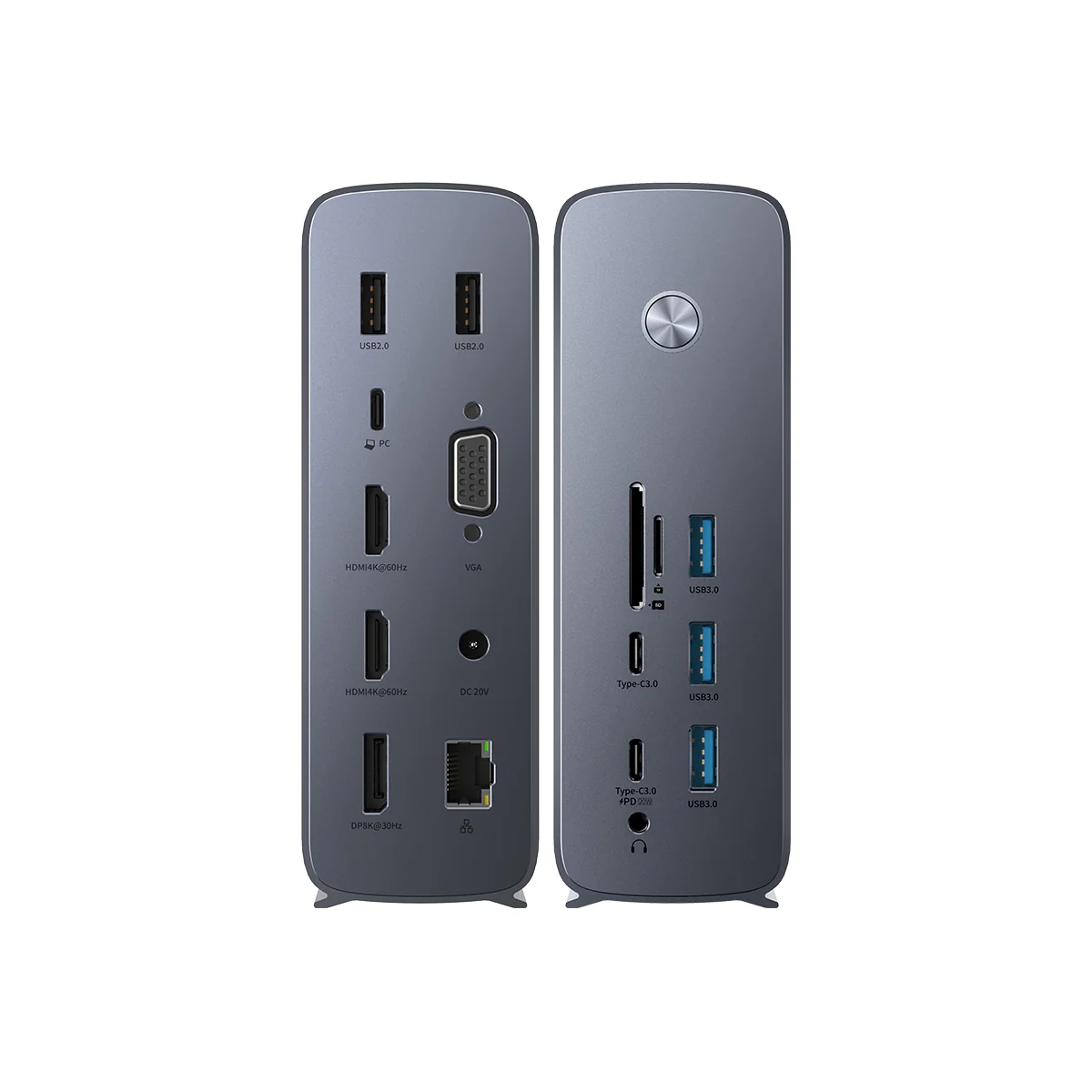 Baseus 17 in 1 Pro 4 Monitors Docking Station - Image 4