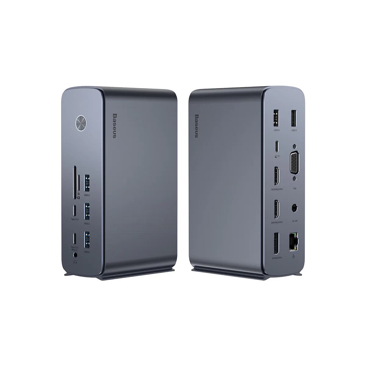 Baseus 17 in 1 Pro 4 Monitors Docking Station - Image 5