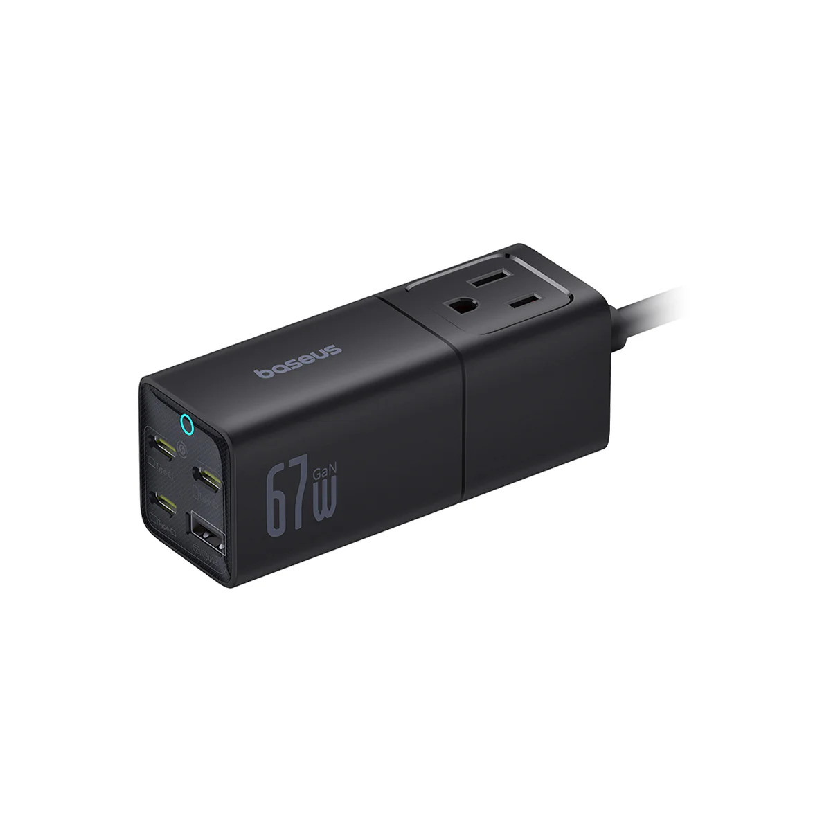 Baseus PowerCombo Mini Power Strip AC+1U+3C 67W - Image 4