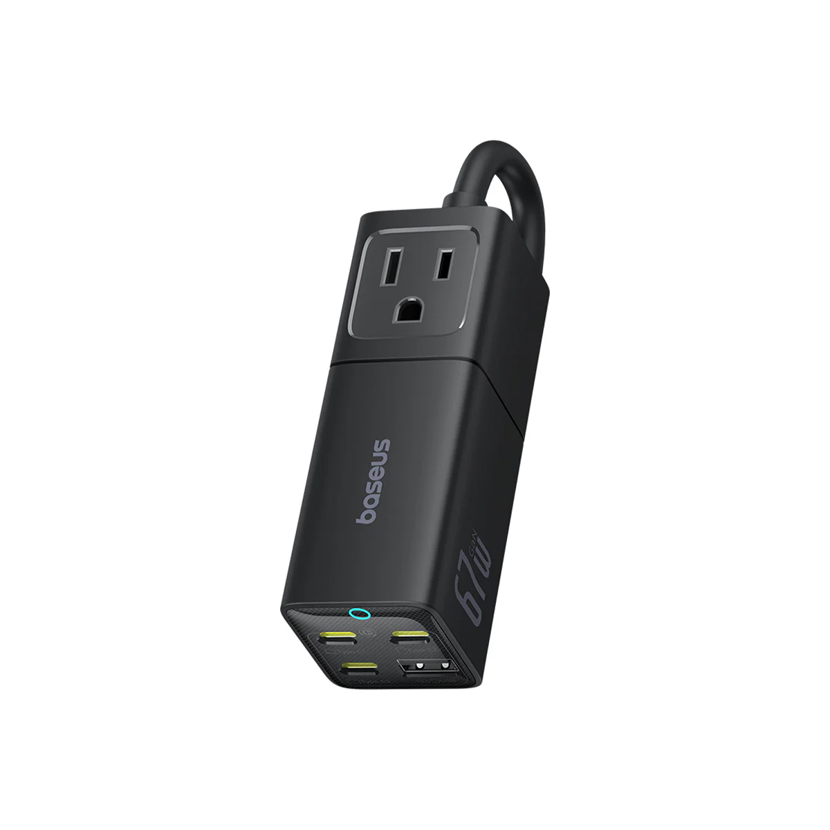 Baseus PowerCombo Mini Power Strip AC+1U+3C 67W - Image 5