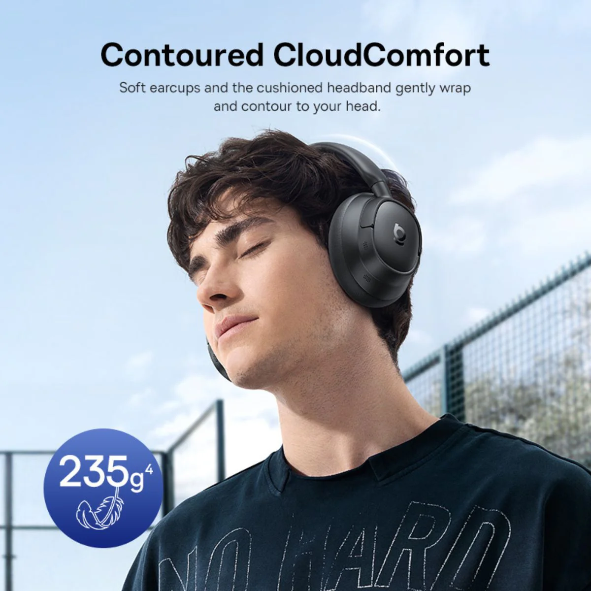 Baseus Bass BH1 NC Wireless Noise Cancelling Headphones - Image 5