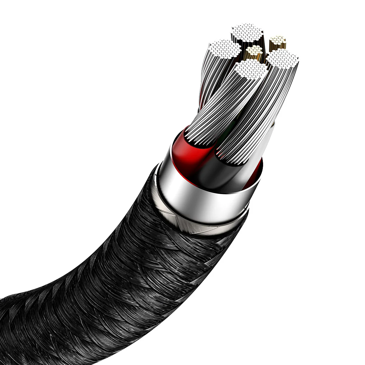 Baseus Cafule USB-C to USB-C Cable 100W 6.6 ft - Image 6
