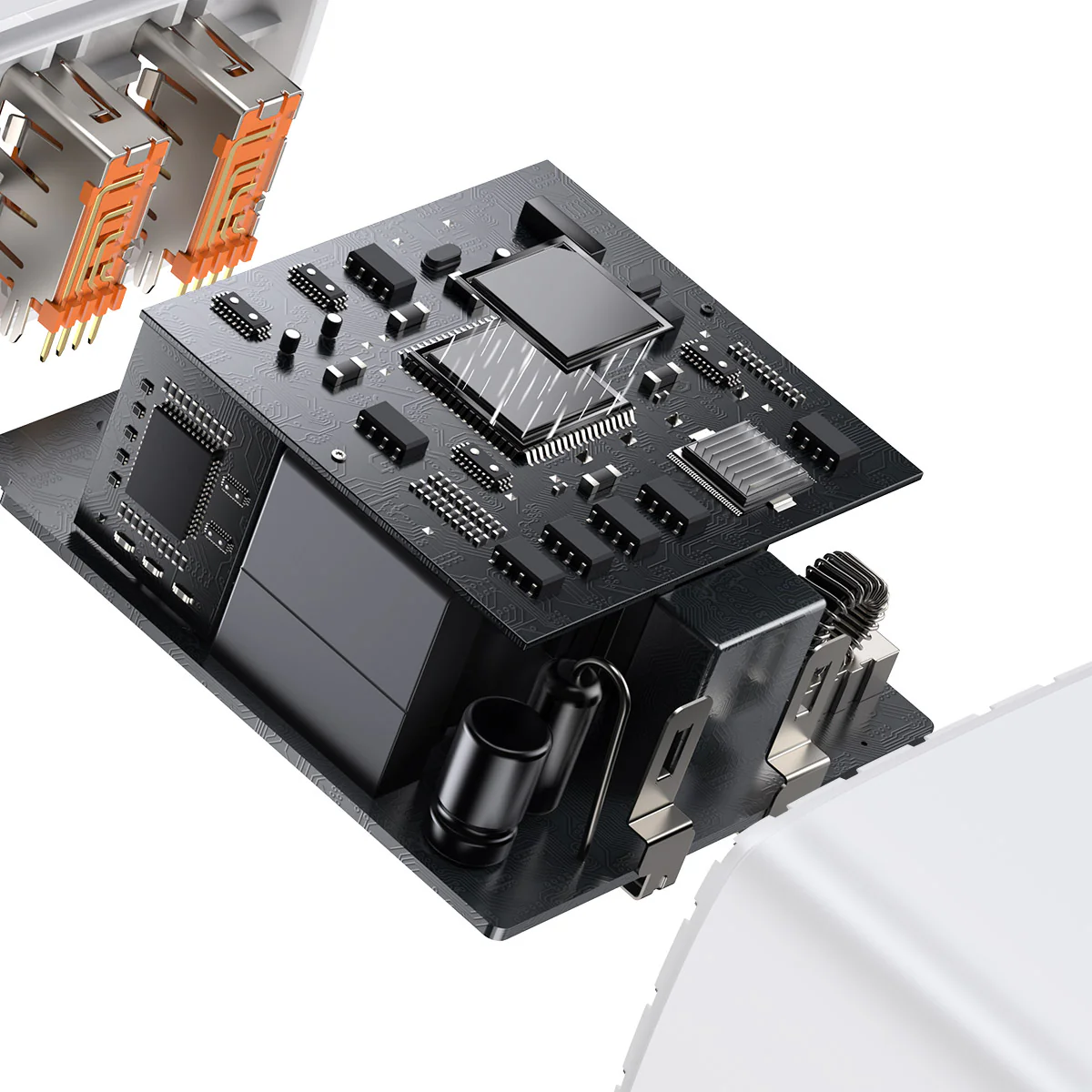 Baseus Compact 3 ports Fast Charger 30W - Image 17