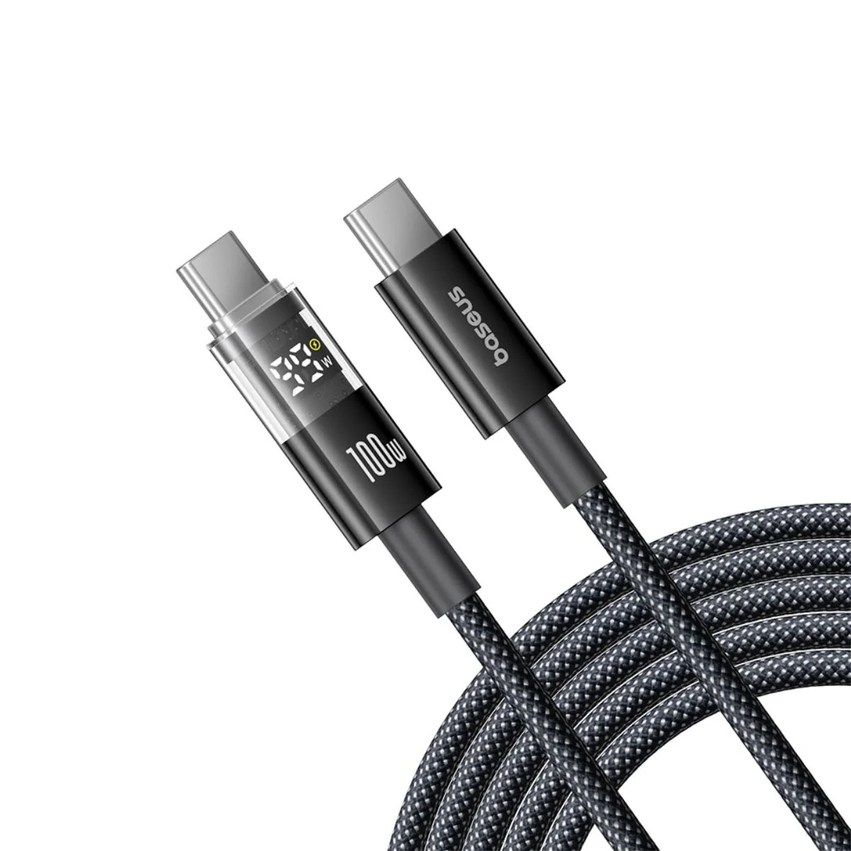 Baseus Display 2 Fast Charging Data Cable USB-C to USB-C 100W - Image 3