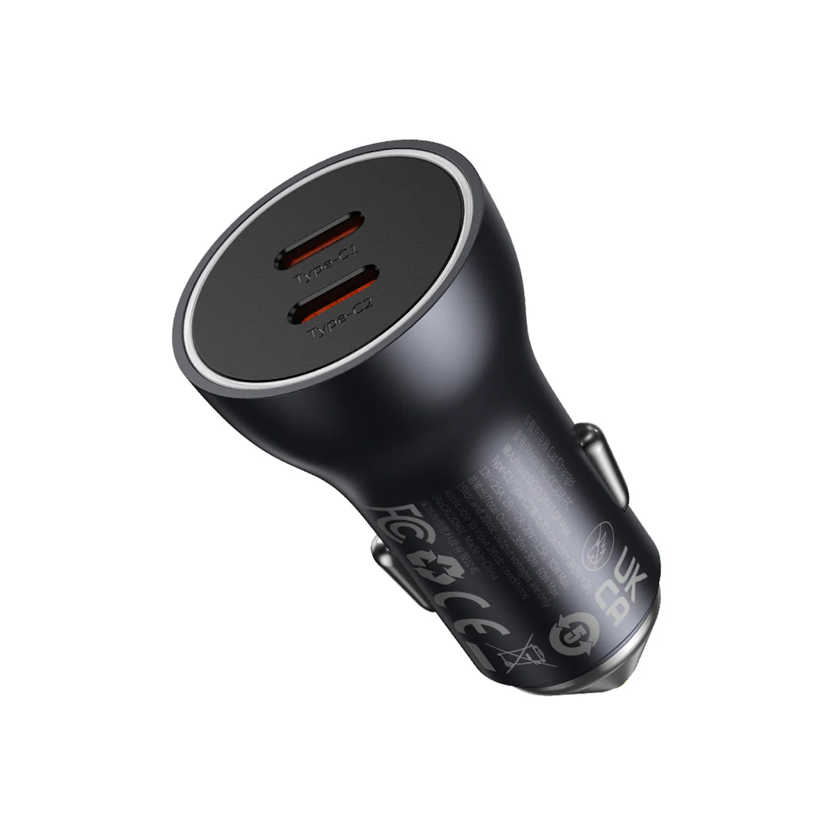 Baseus Dual USB-C Car Charger 60W - Image 4