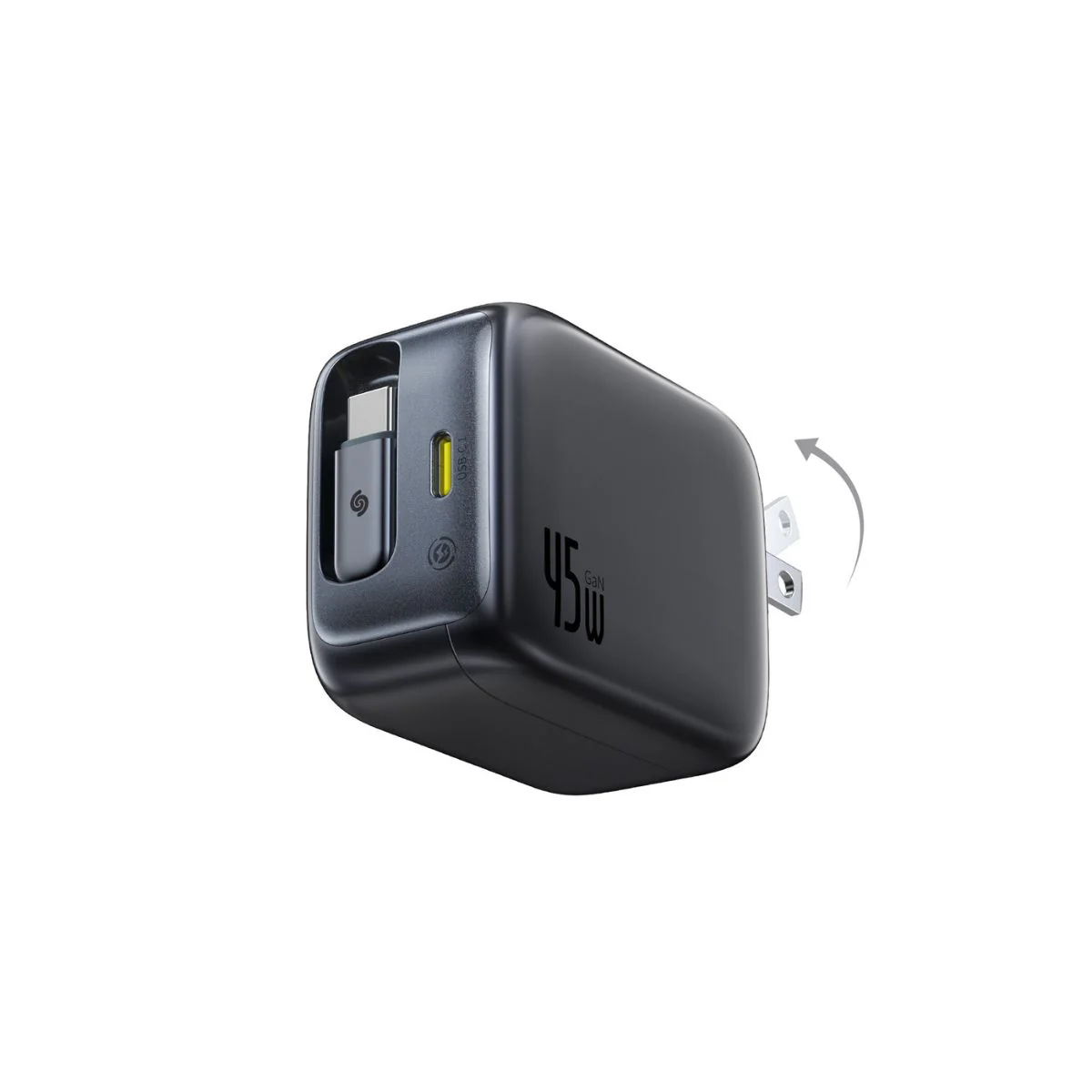 Baseus EnerCore CJ11 Fast Charger with Retractable Cable 2C 45W - Image 3