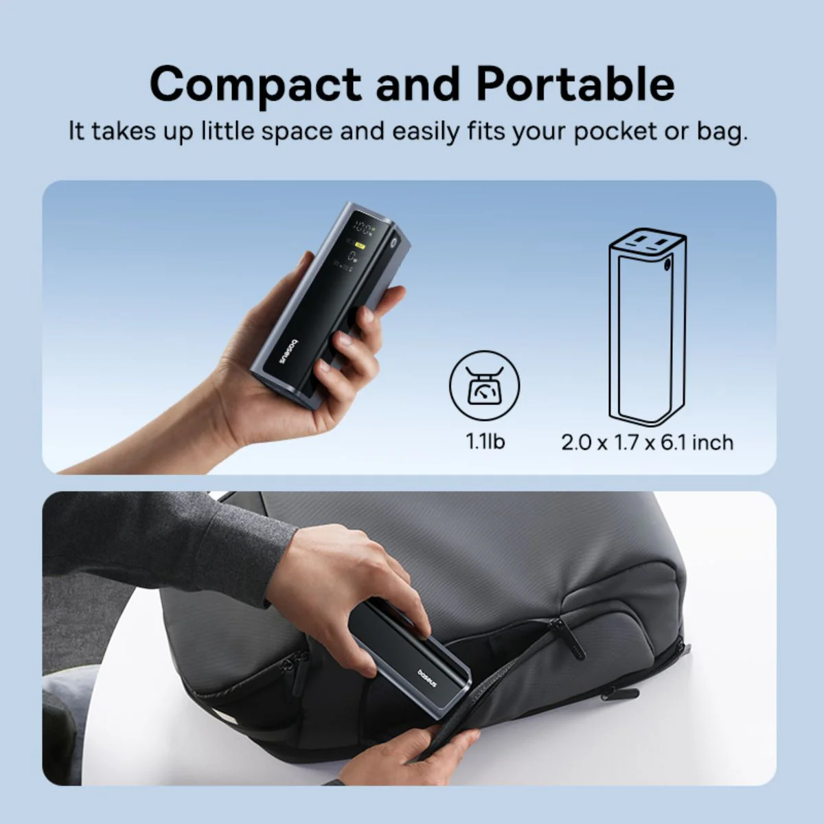Baseus EnerGeek GP12 Power Bank 145W 20800mAh - Image 7