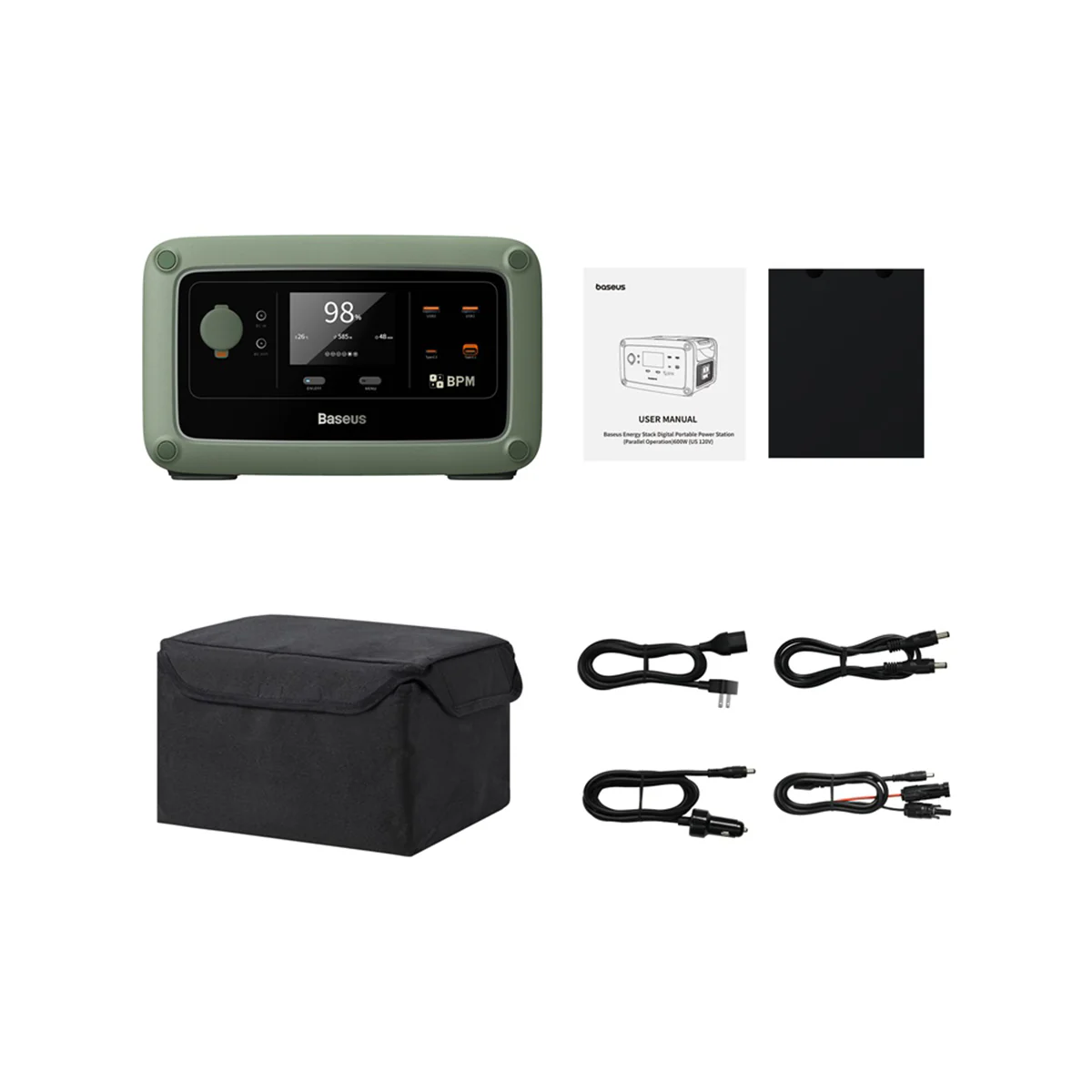 Baseus Energy Stack Portable Power Station 600W 576Wh - Image 5