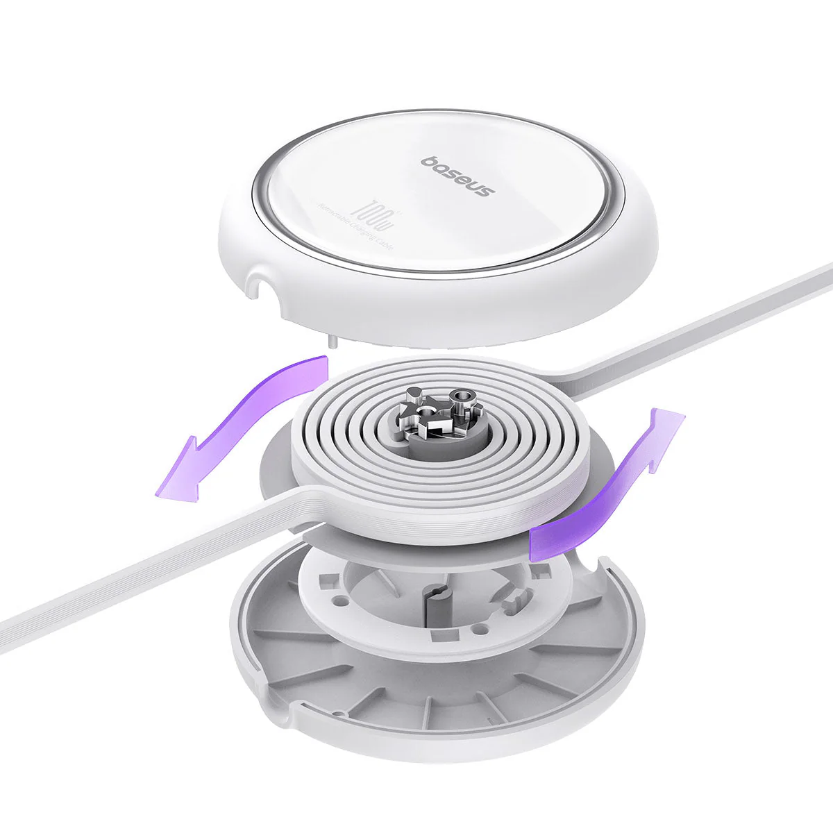 Baseus Free2Pull Retractable Charing Cable 100W - Image 5