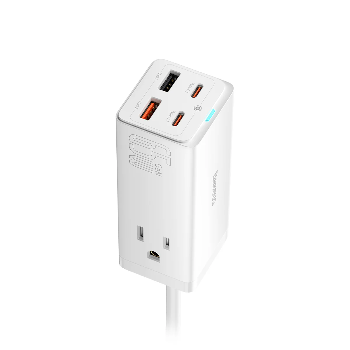 Baseus GaN3 Pro 6 Ports Power Strip 65W - Image 11