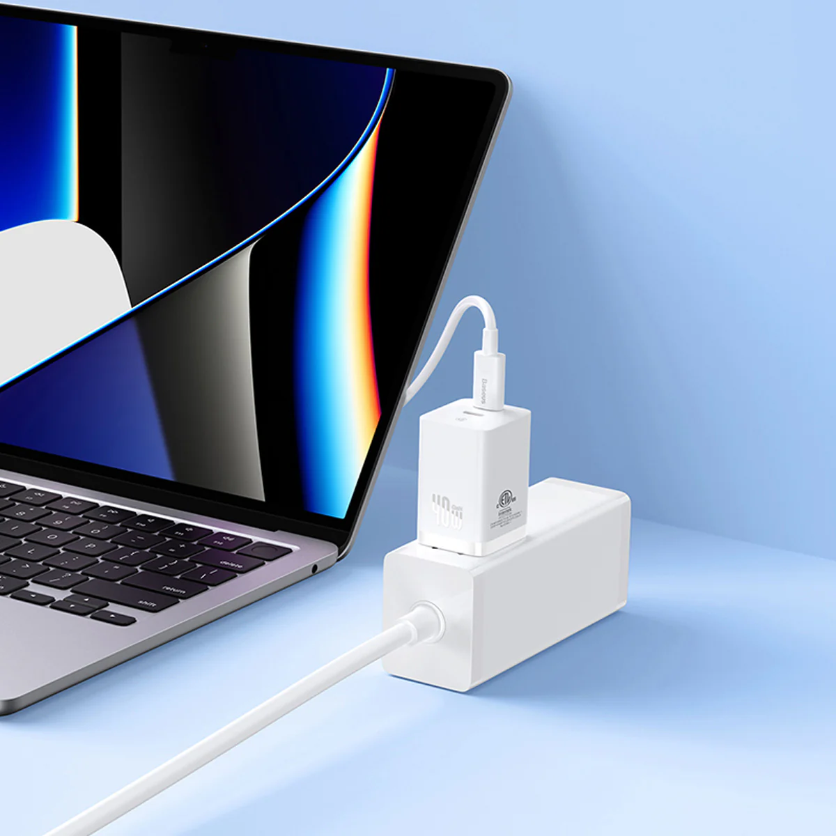 Baseus GaN5 Pro Dual USB-C Fast Charger 40W - Image 14