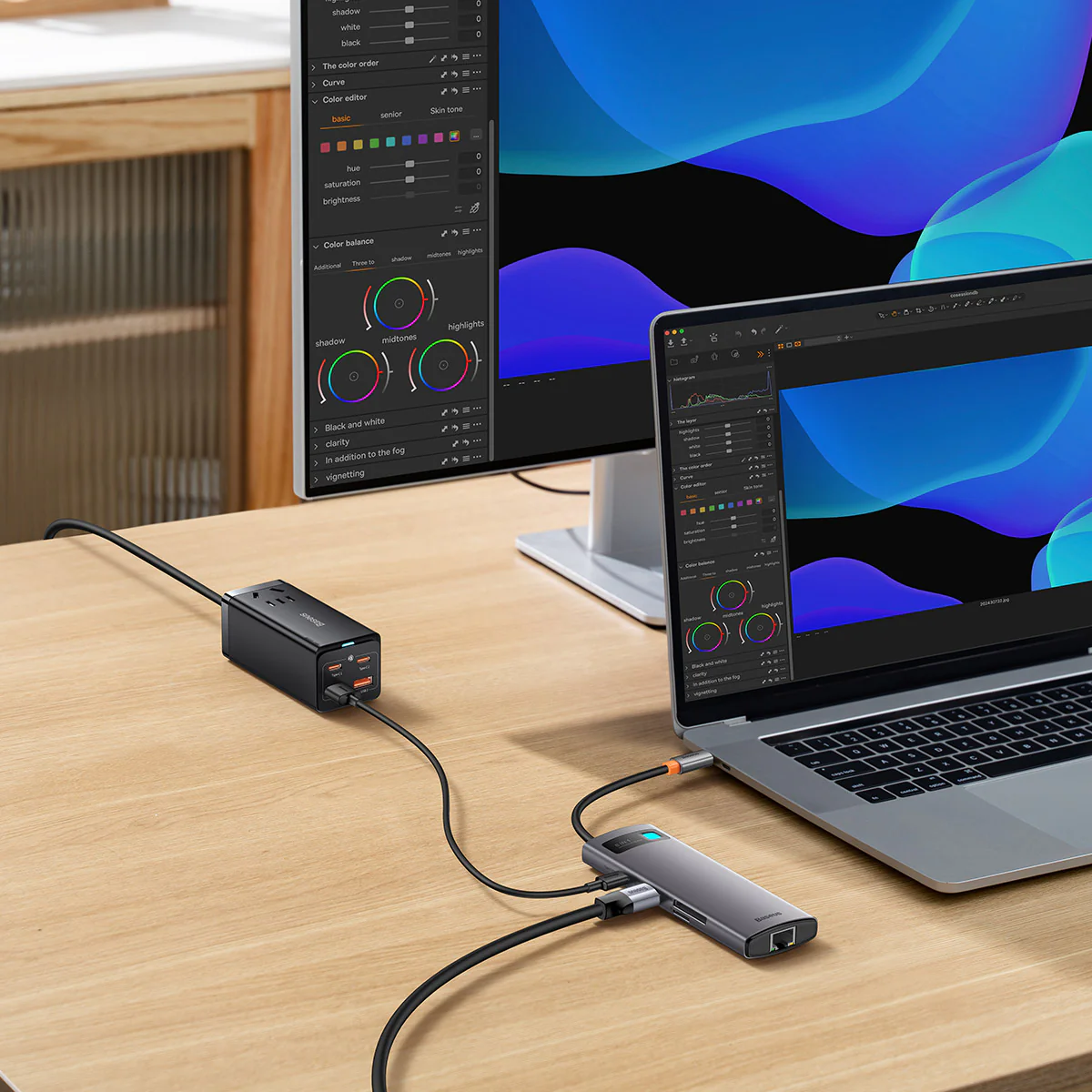 Baseus Joystar 8 in 1 USB-C Hub - Image 7