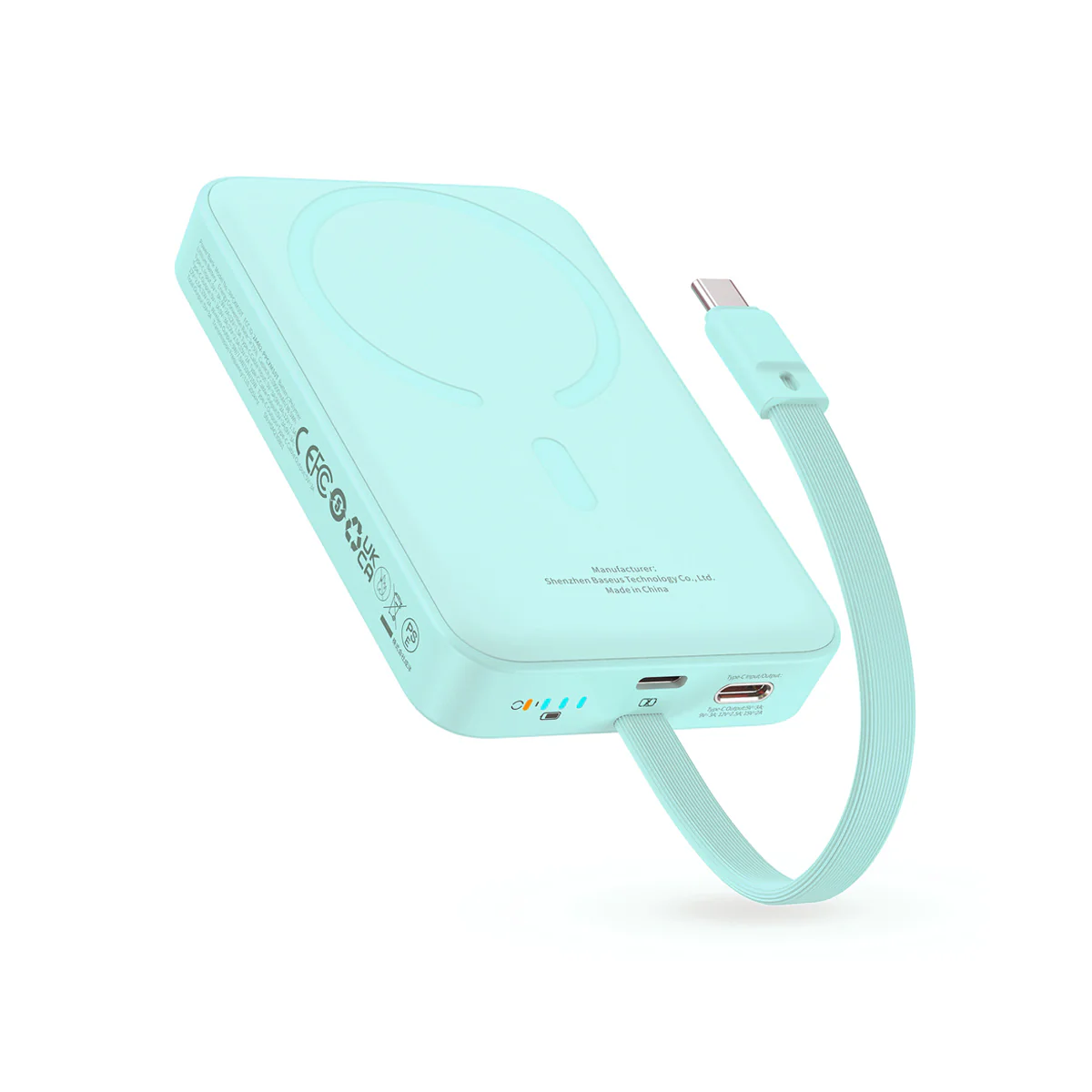 Baseus Magnetic Power Bank 30W 10000mAh With Built-in USB-C Cable - Image 18