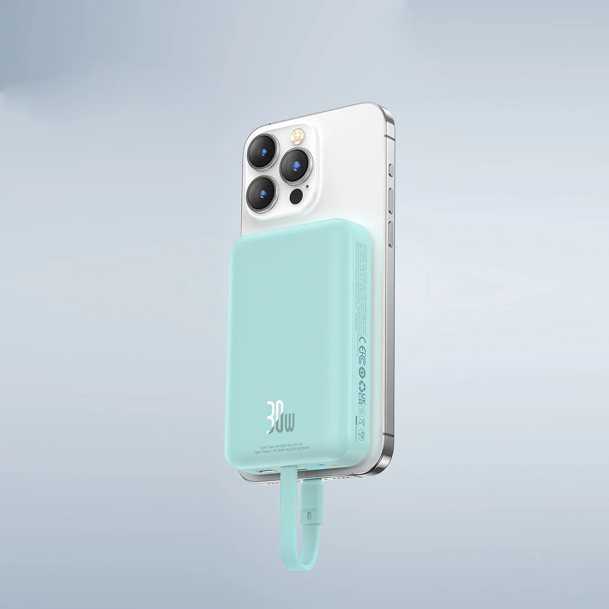 Baseus Magnetic Power Bank 30W 10000mAh With Built-in USB-C Cable - Image 21