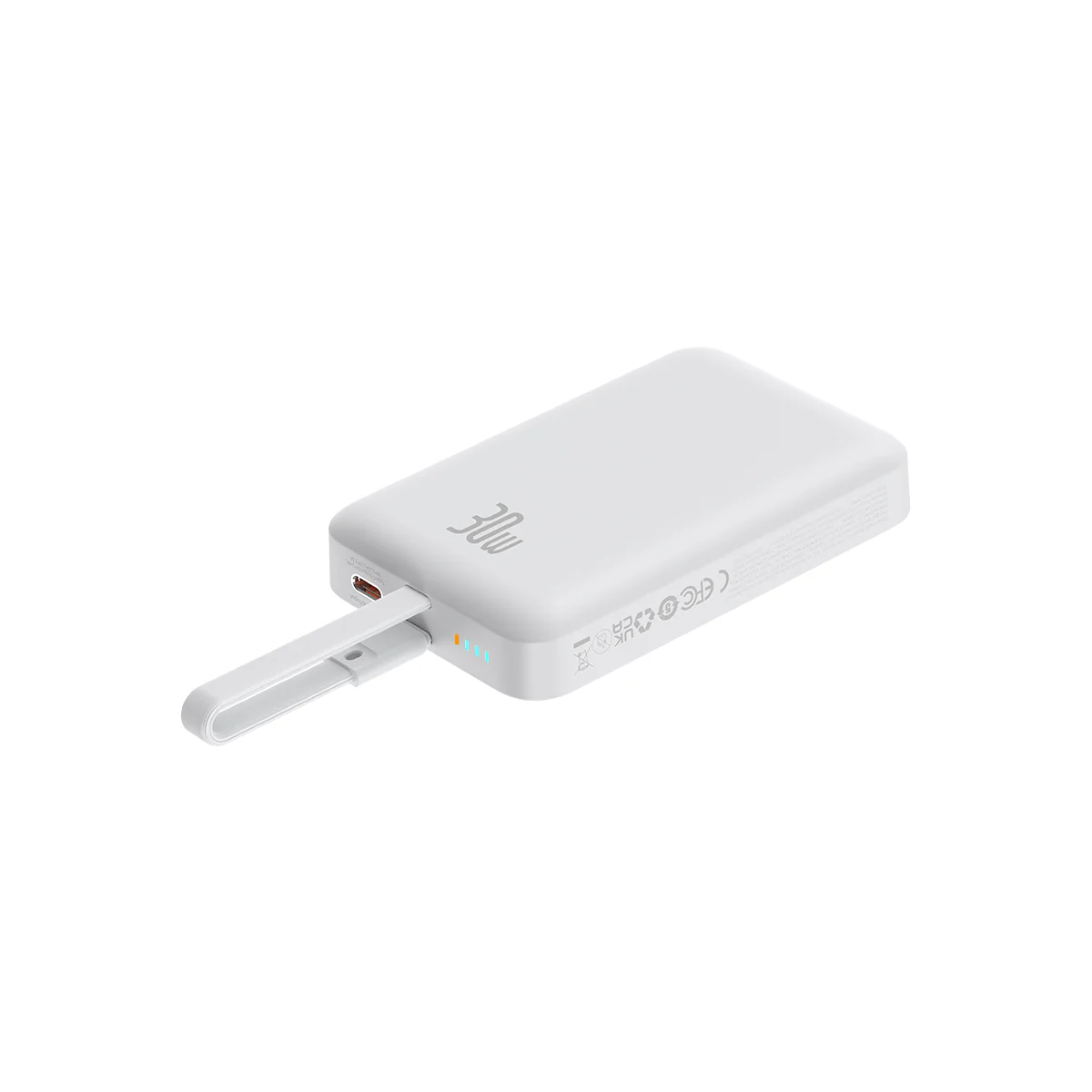 Baseus Magnetic Power Bank 30W 10000mAh With Built-in USB-C Cable - Image 6