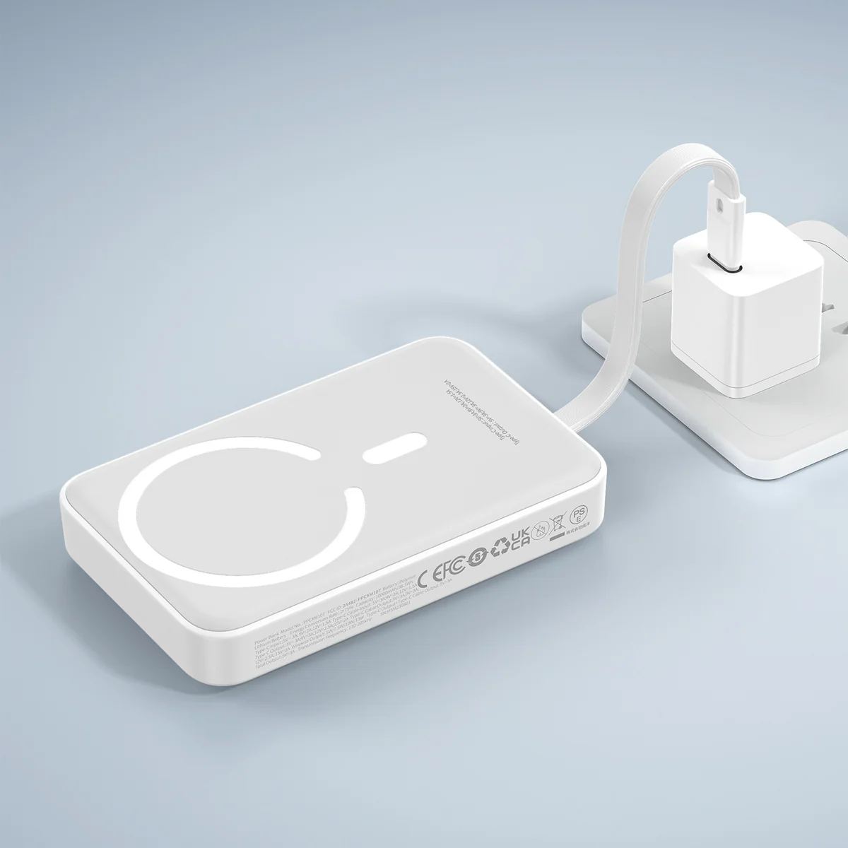 Baseus Magnetic Power Bank 30W 10000mAh With Built-in USB-C Cable - Image 7