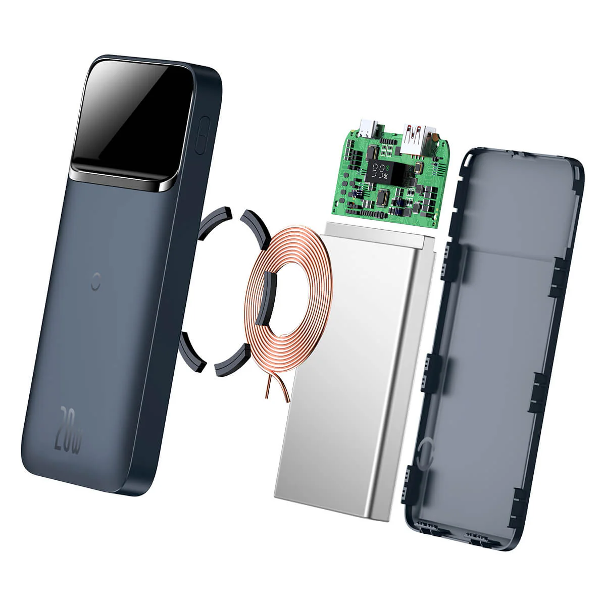 Baseus Magnetic Power Bank 20W 10000mAh - Image 7