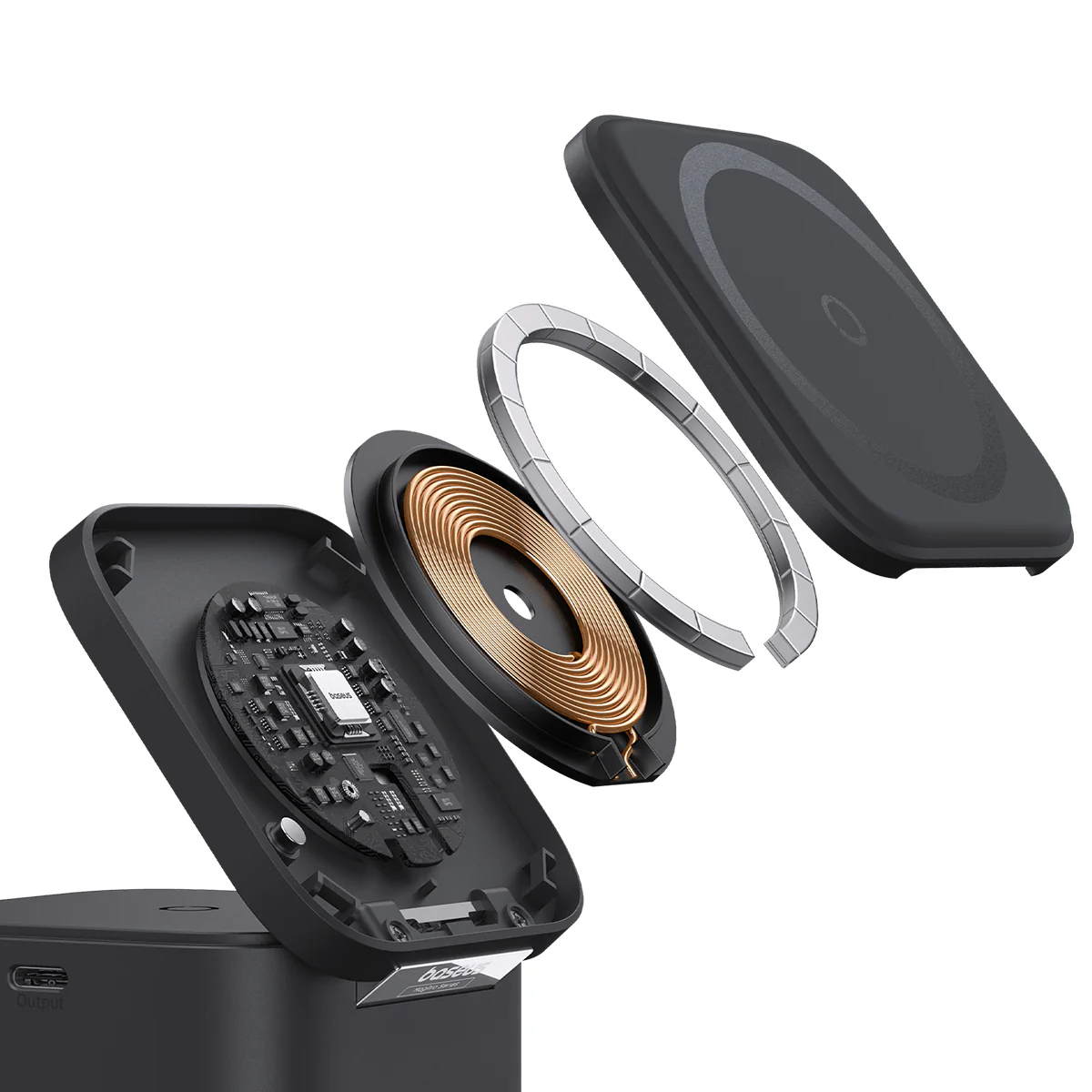 Baseus MagPro 2 in 1 Magnetic Wireless Charger 25W - Image 6