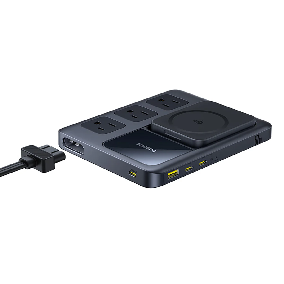 Baseus Nomos 8-in-1 Charging Station Qi2 67W - Image 7