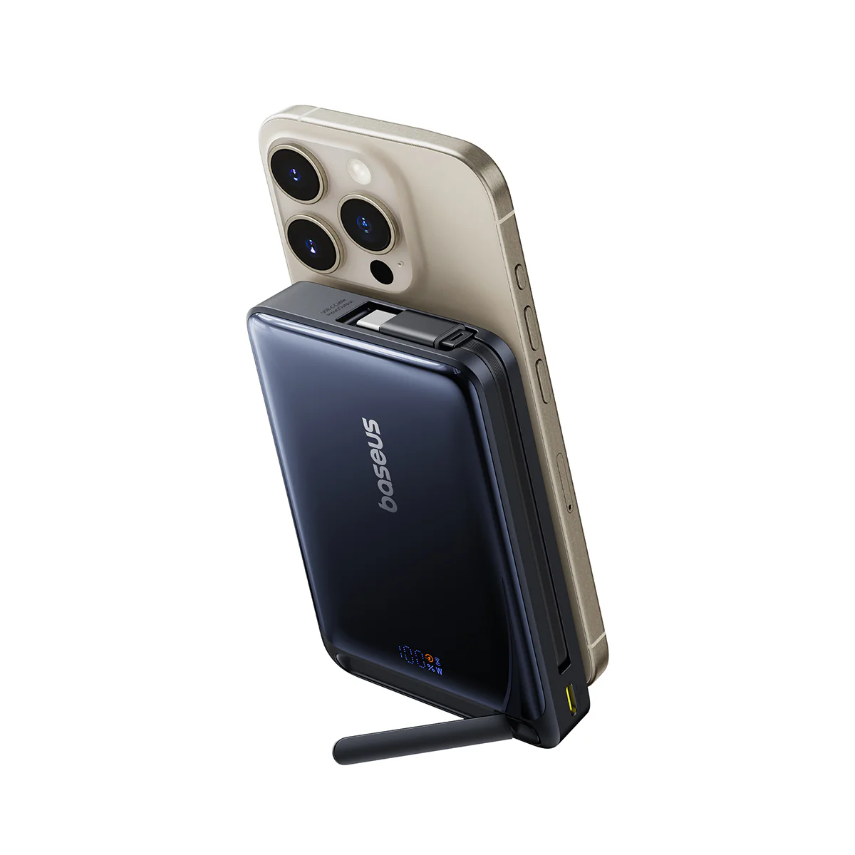 Baseus Nomos Magnetic Power Bank Qi2 45W 10000mAh - Image 5