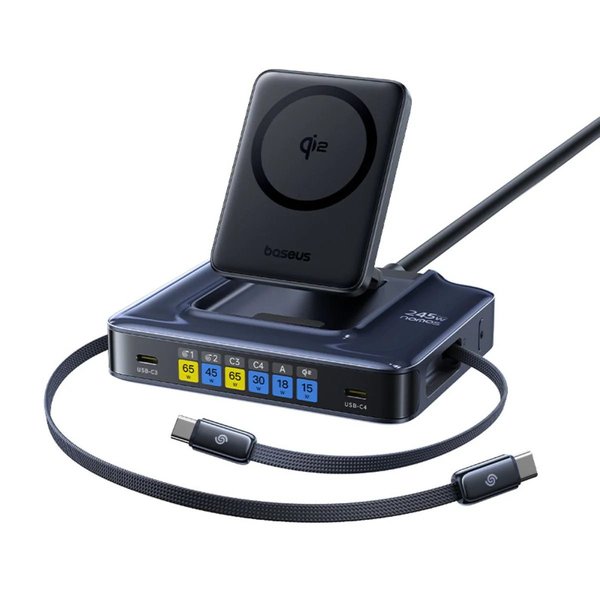 Baseus Nomos NH21 6-in-1 Desktop Charging Station 245W