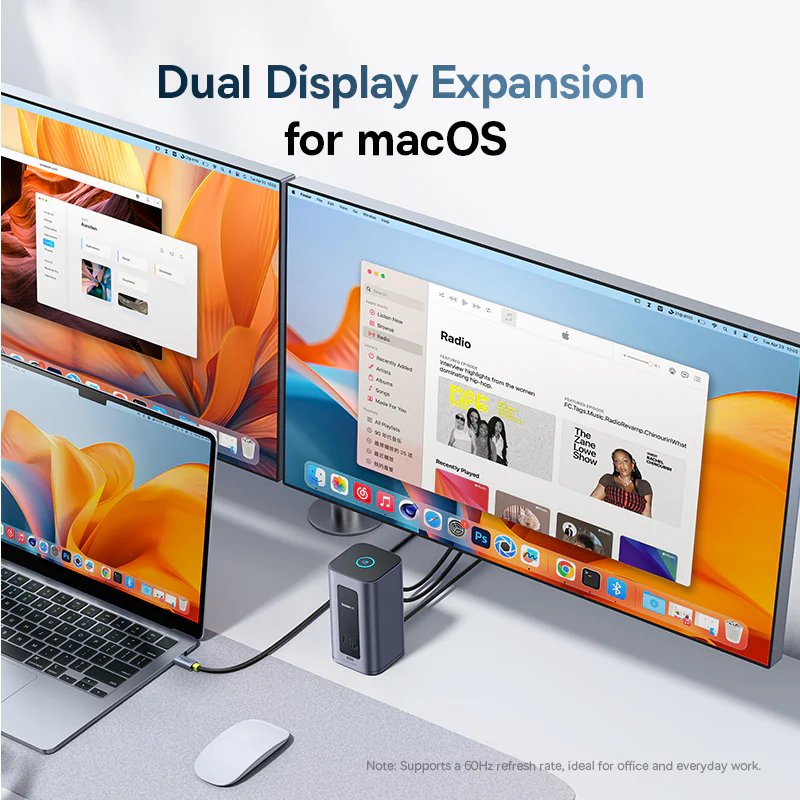 Baseus Nomos NU1 Air Mac 12-in-1 Docking Station - Image 4