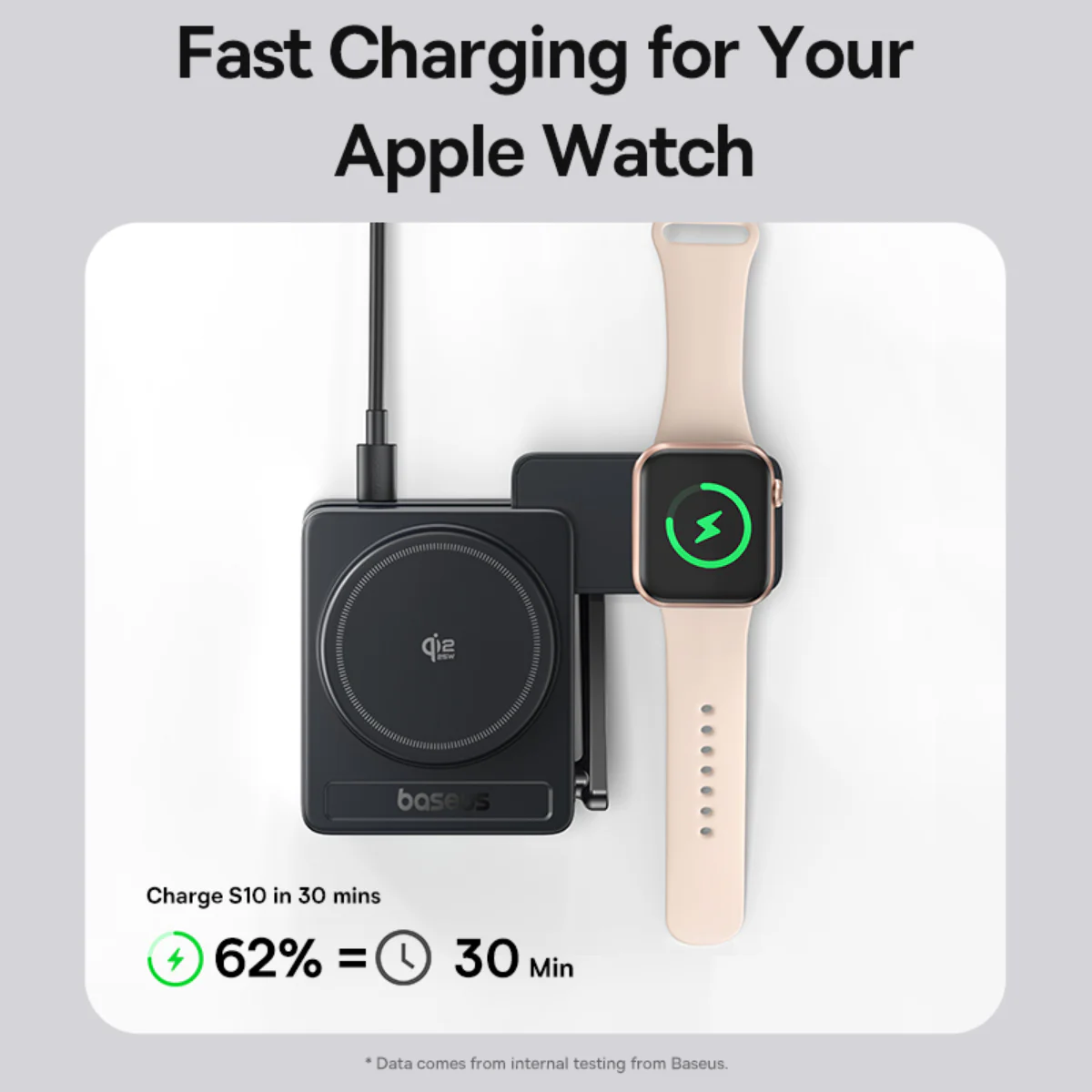 Baseus PicoGo AF21 3-in-1 Qi2.2 Wireless Charger - Image 11