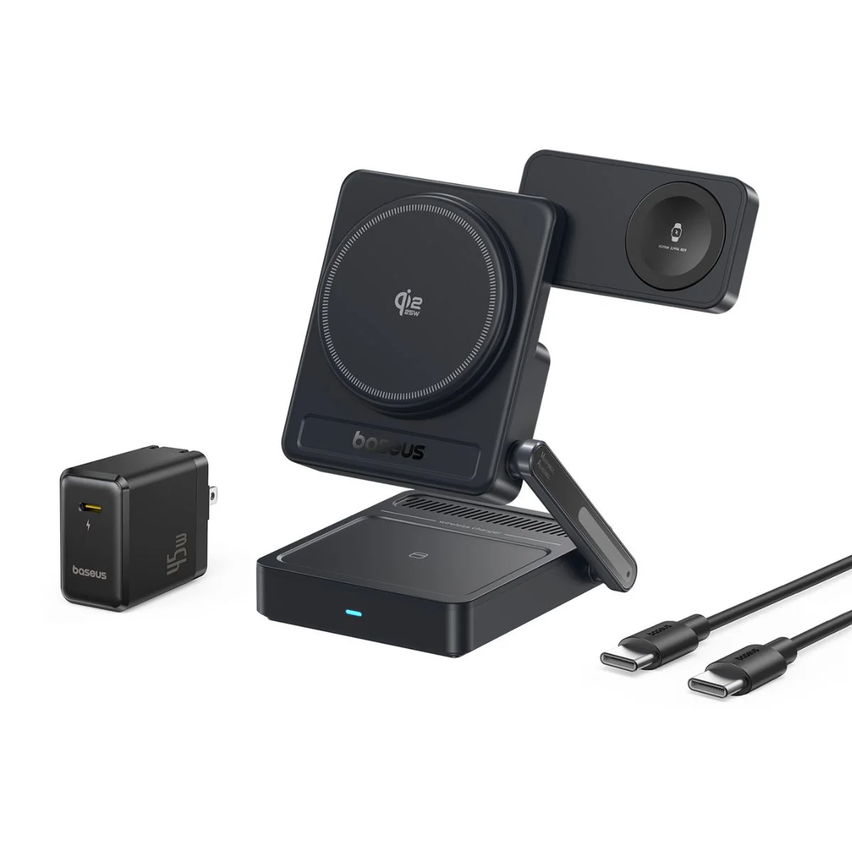 Baseus PicoGo AF21 3-in-1 Qi2.2 Wireless Charger - Image 4