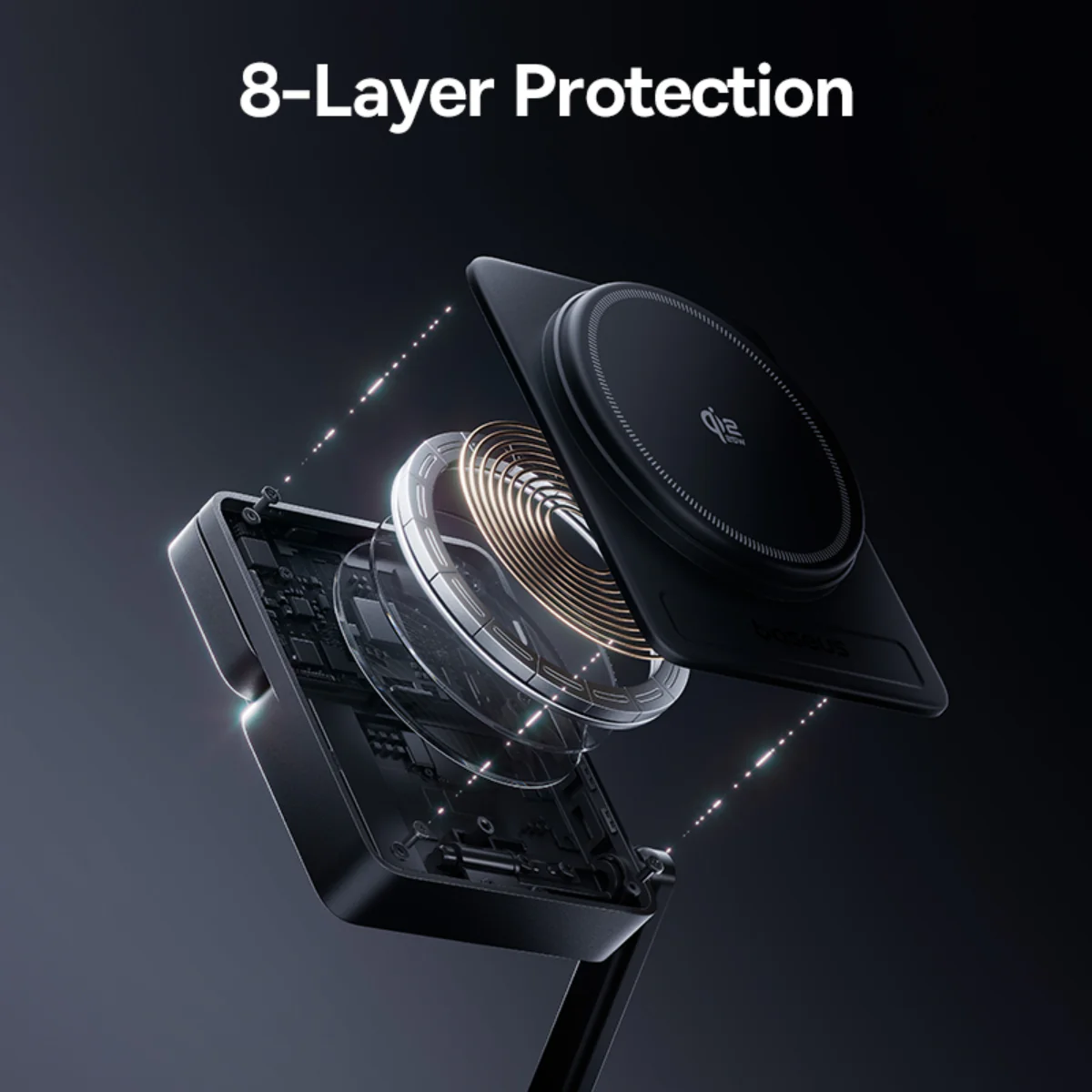 Baseus PicoGo AF21 3-in-1 Qi2.2 Wireless Charger - Image 7