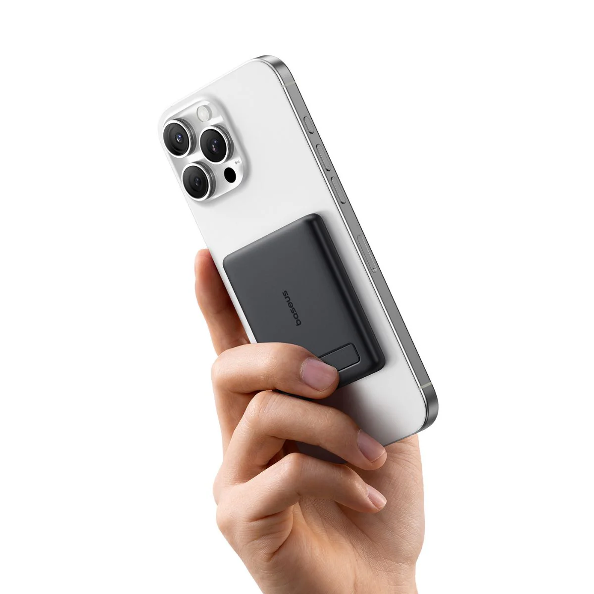 Baseus PicoGo AM31 Mini Magnetic Power Bank with Stand 20W 5000mAh - Image 4