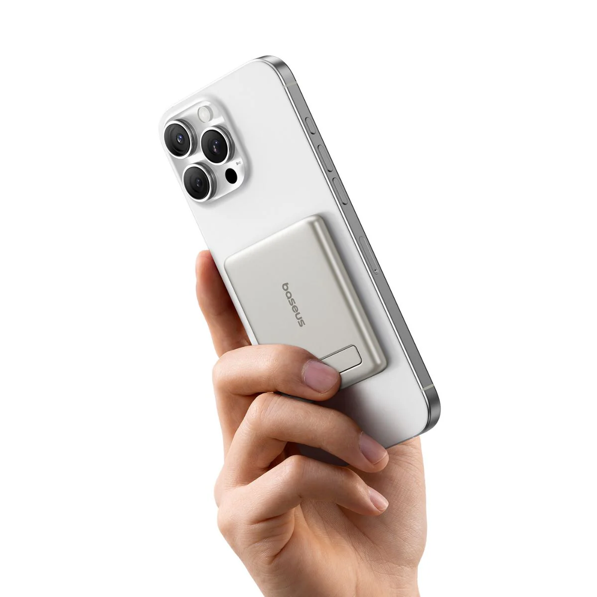Baseus PicoGo AM31 Mini Magnetic Power Bank with Stand 20W 5000mAh - Image 8