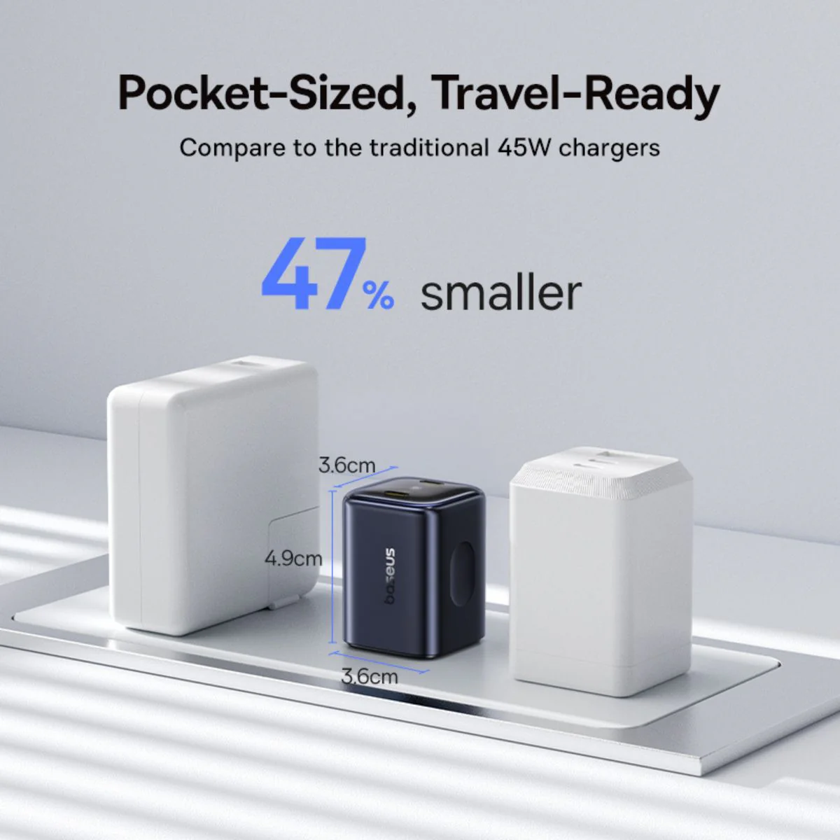 Baseus PicoGo AN13 Fast Charger 2C 45W - Image 8