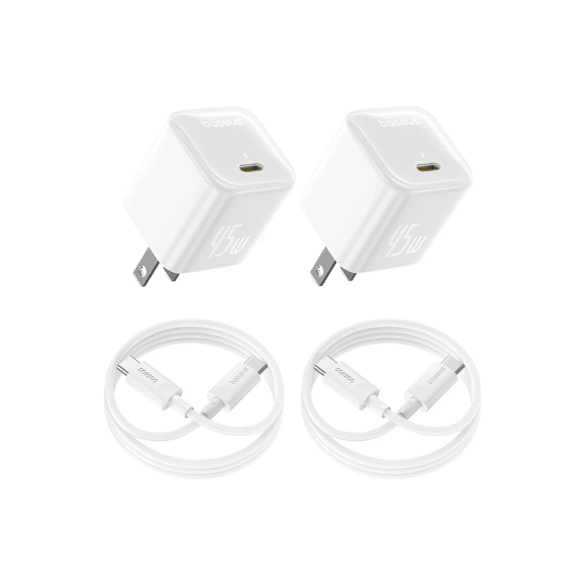 Baseus PicoGo GaN USB-C Charger 45W 2 Pack - Image 10