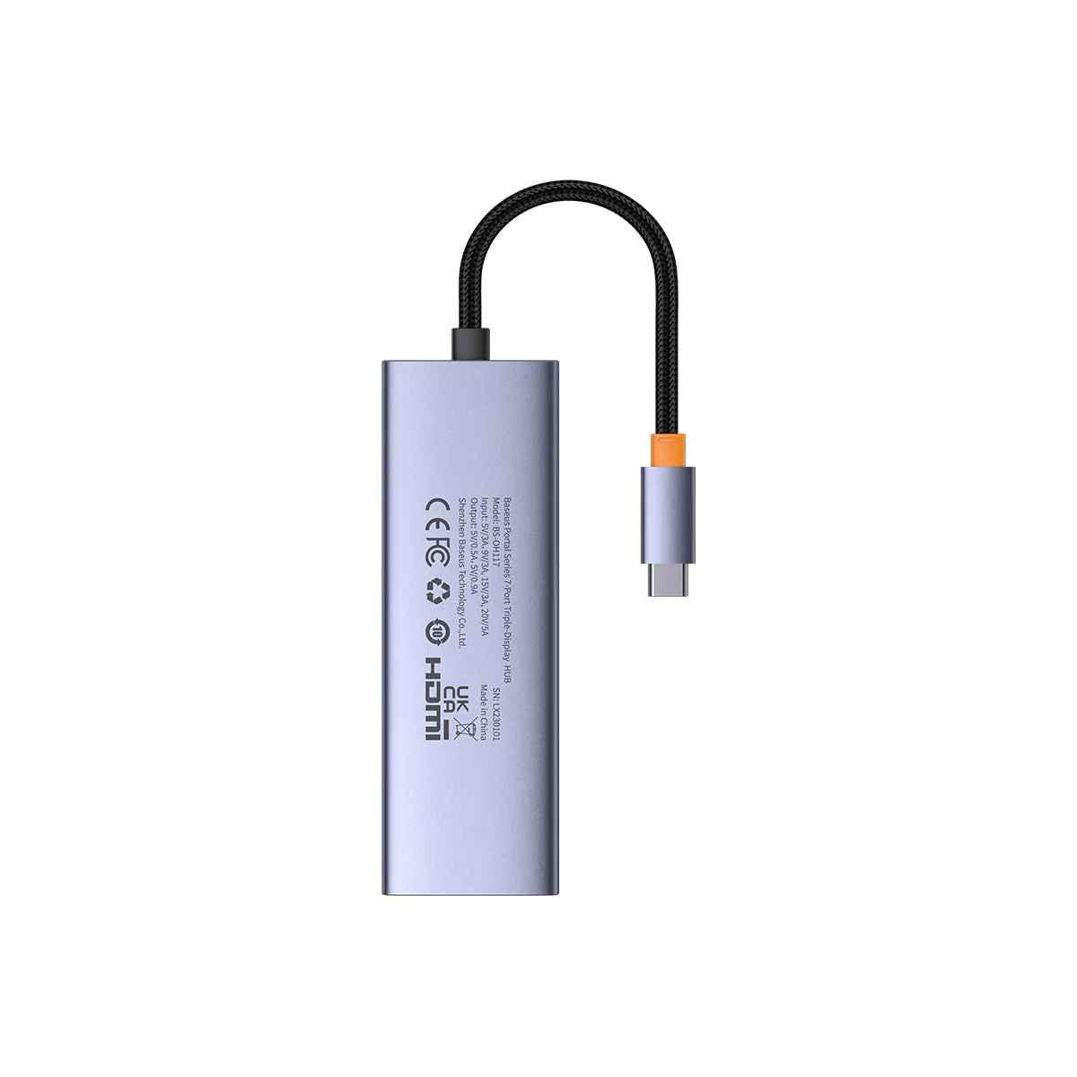 Baseus PortalJoy 7 in 1 Triple-Display Hub - Image 4