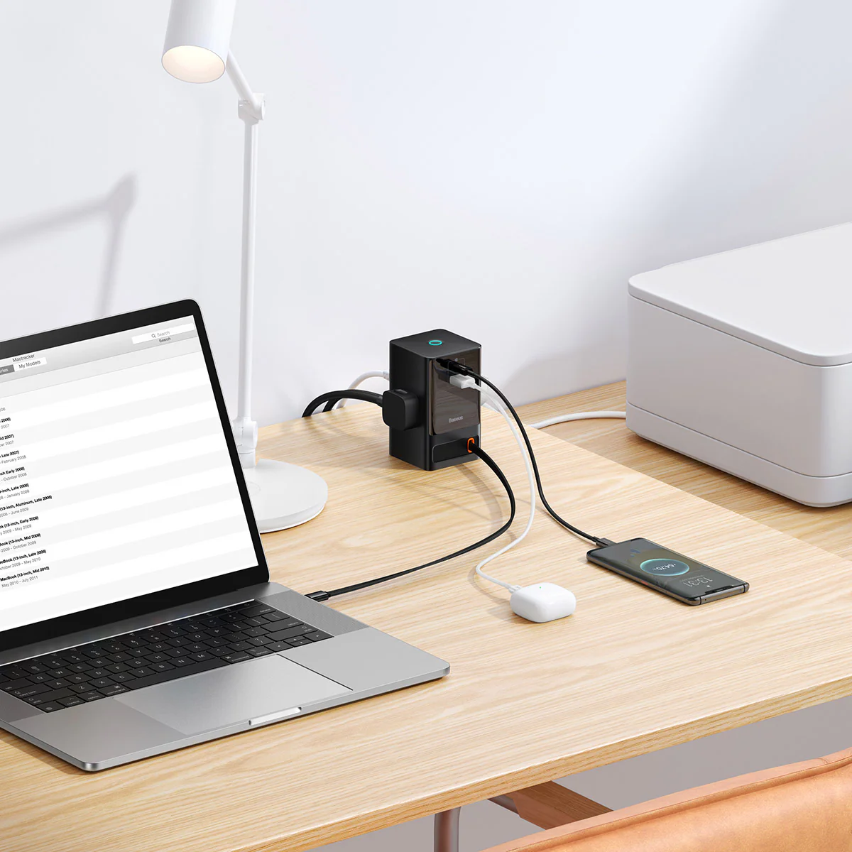 Baseus PowerCombo 6 in 1 Charging Station 65W - Image 7