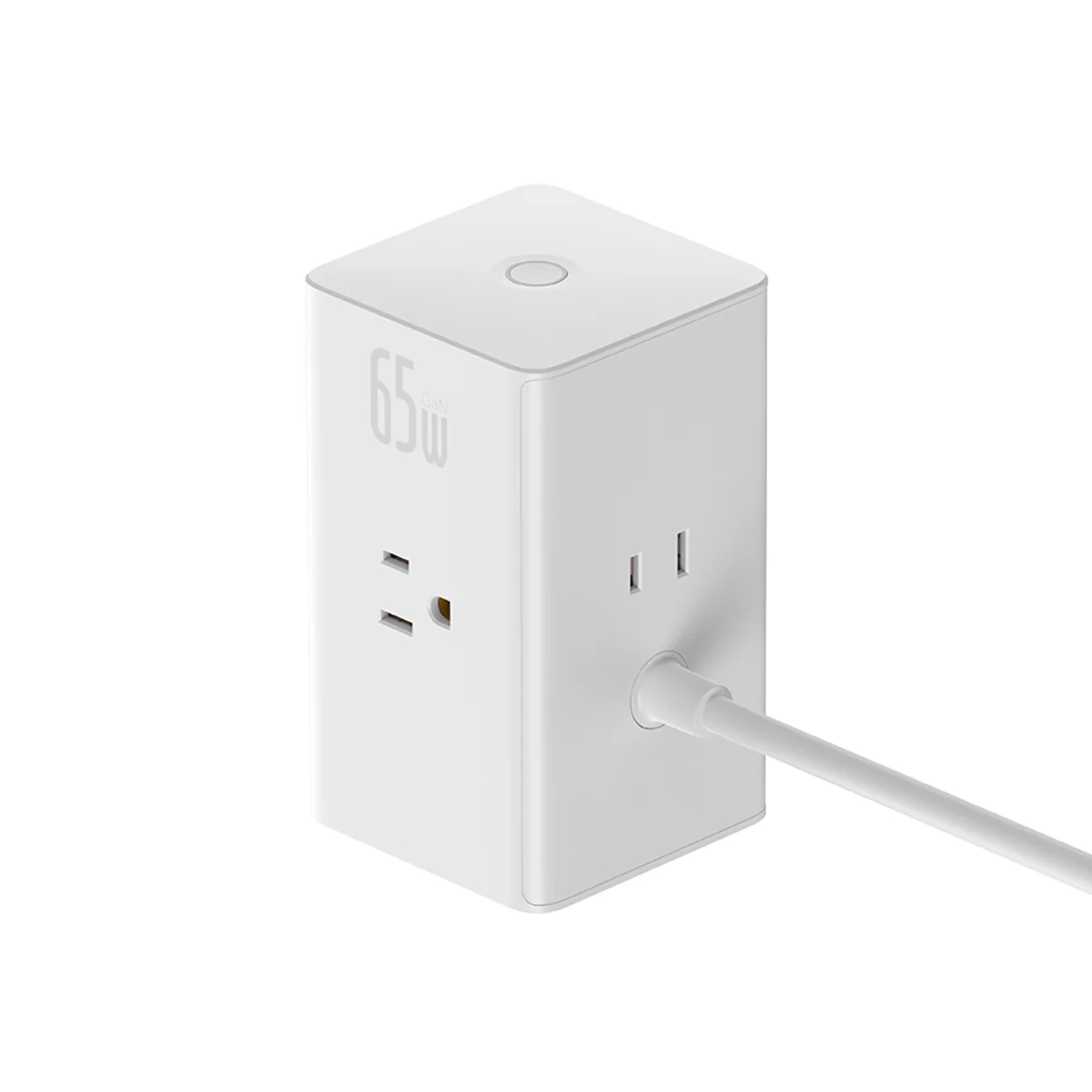 Baseus PowerCombo 6 in 1 Charging Station 65W White - Image 2