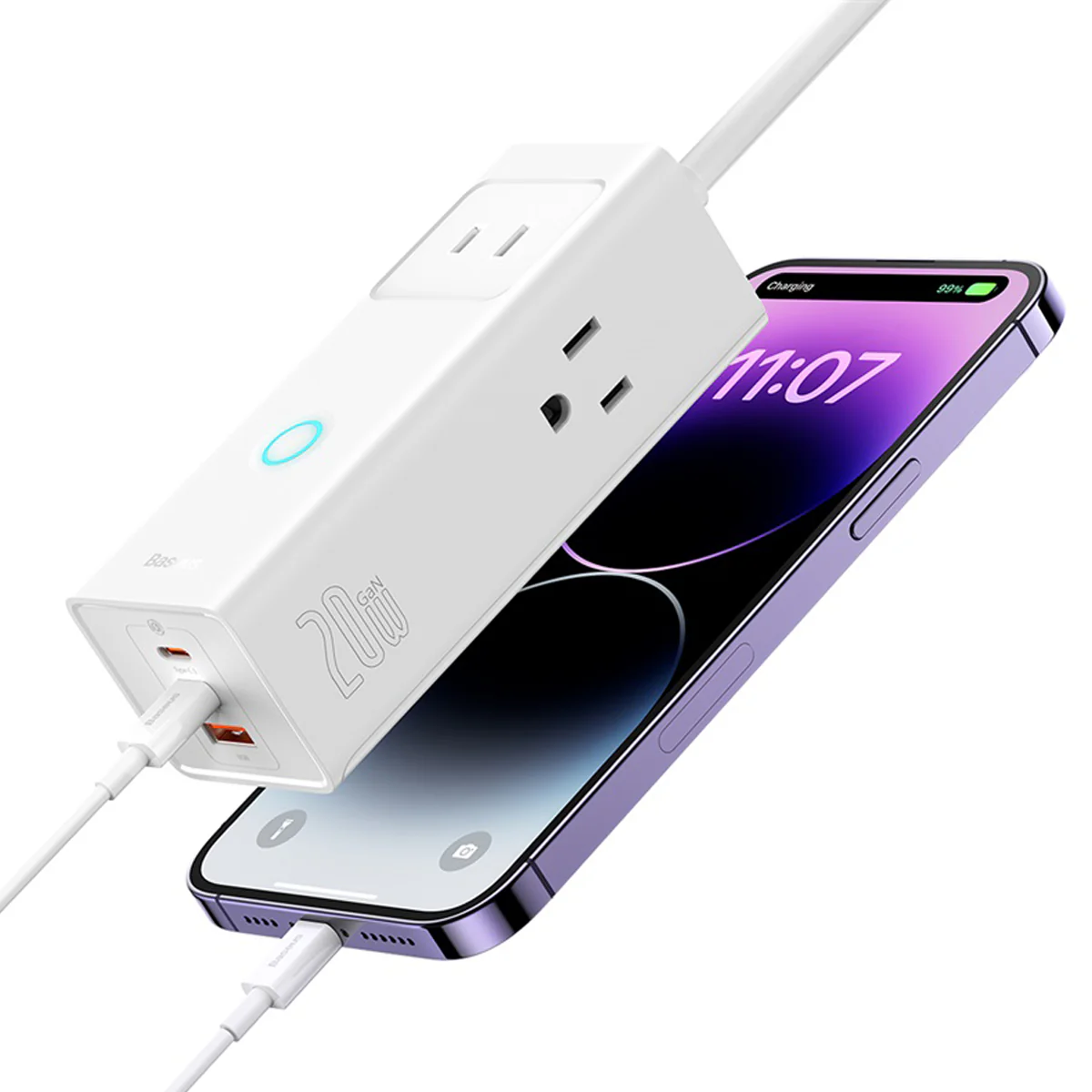Baseus PowerCombo Lite 6 Ports Power Strip 20W - Image 13