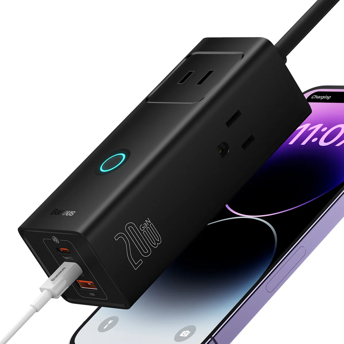 Baseus PowerCombo Lite 6 Ports Power Strip 20W - Image 6