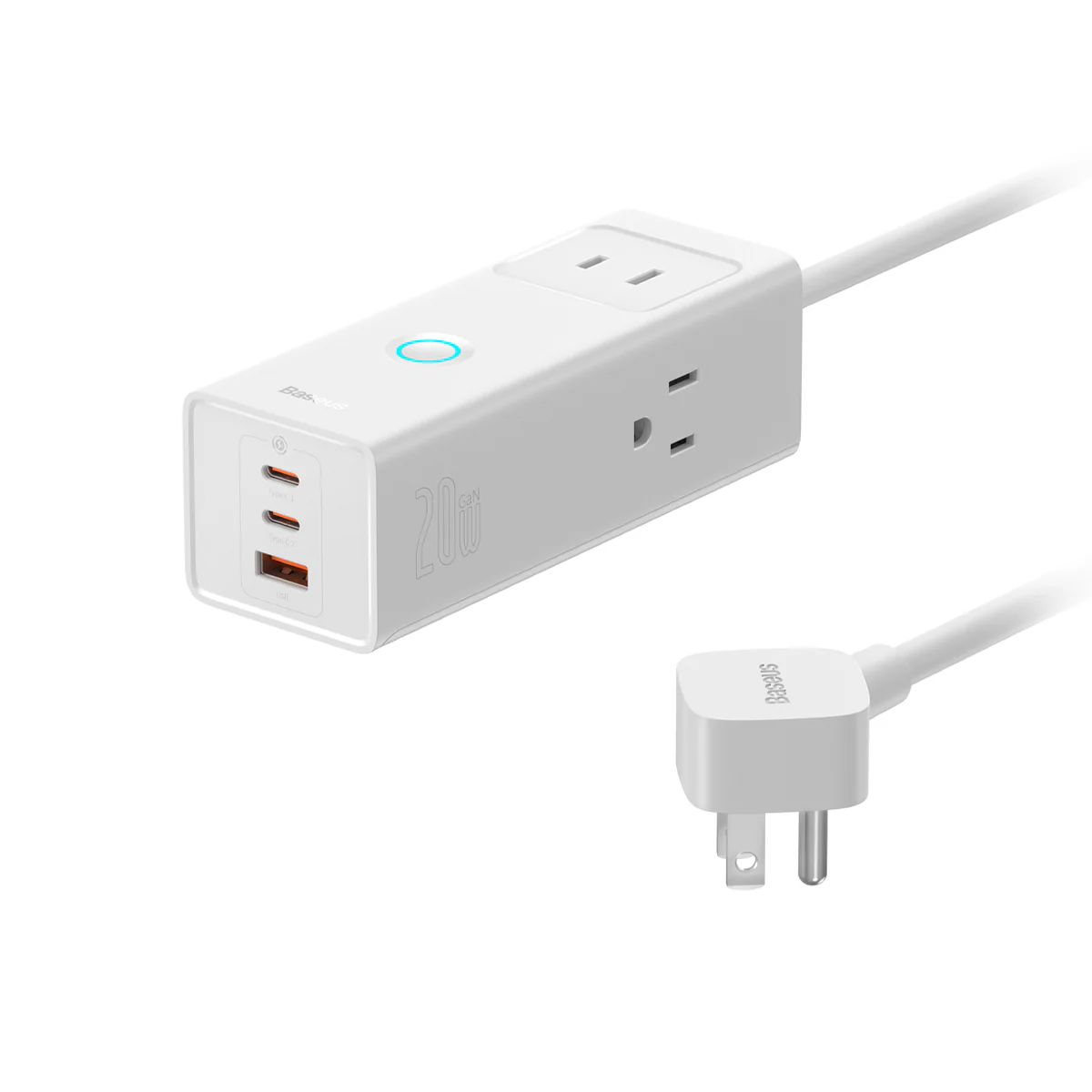 Baseus PowerCombo Lite 6 Ports Power Strip 20W - Image 8