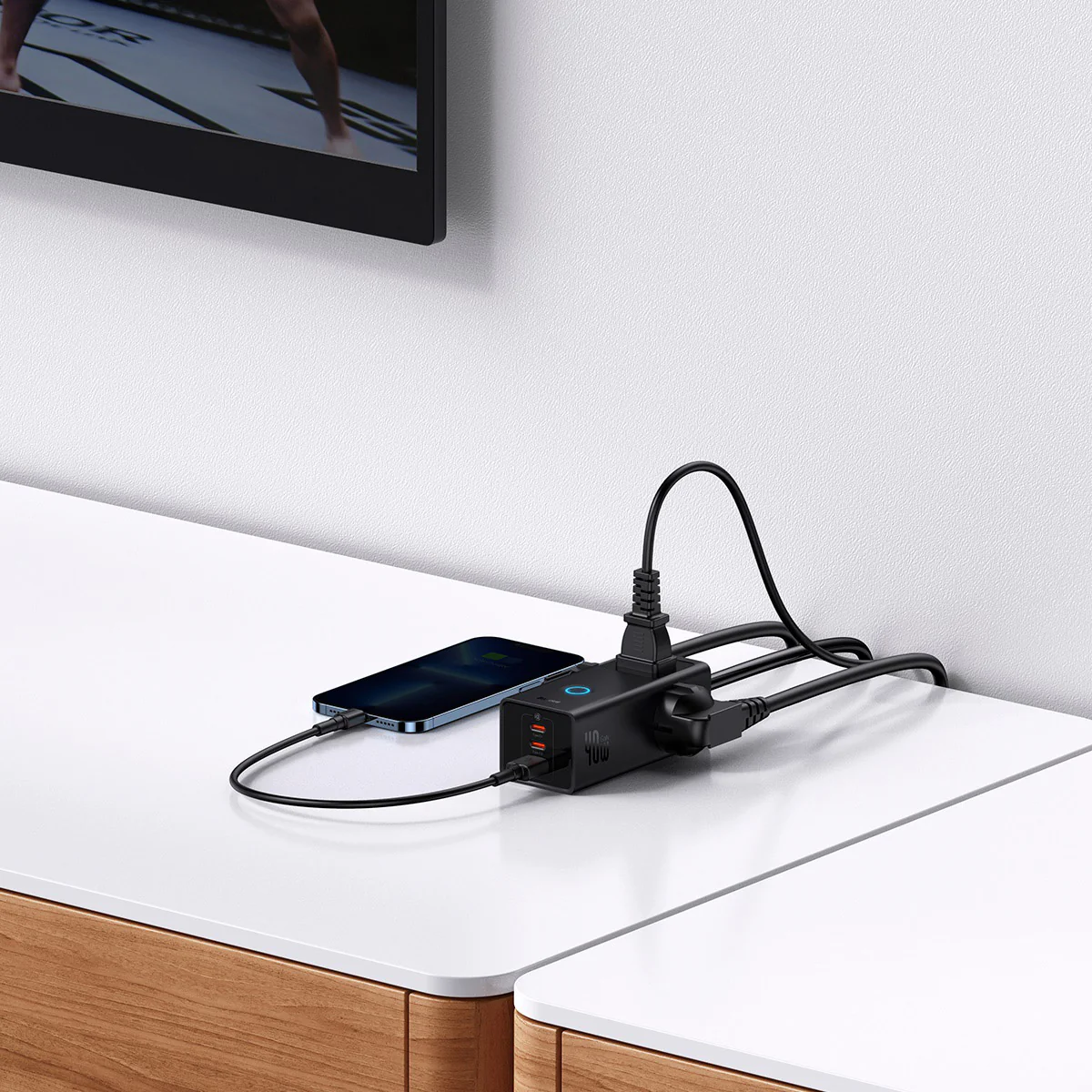 Baseus PowerCombo Pro 6 Ports Power Strip 40w - Image 14
