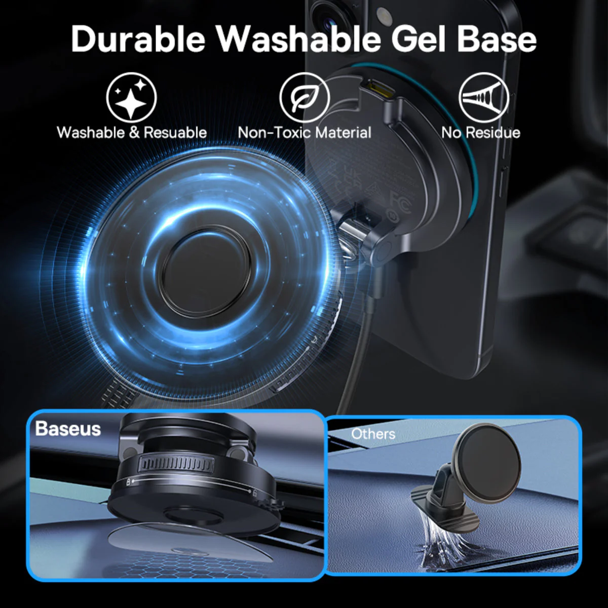 Baseus PrimeTrip VC2 Flex Pro Magnetic Car Charger - Image 12