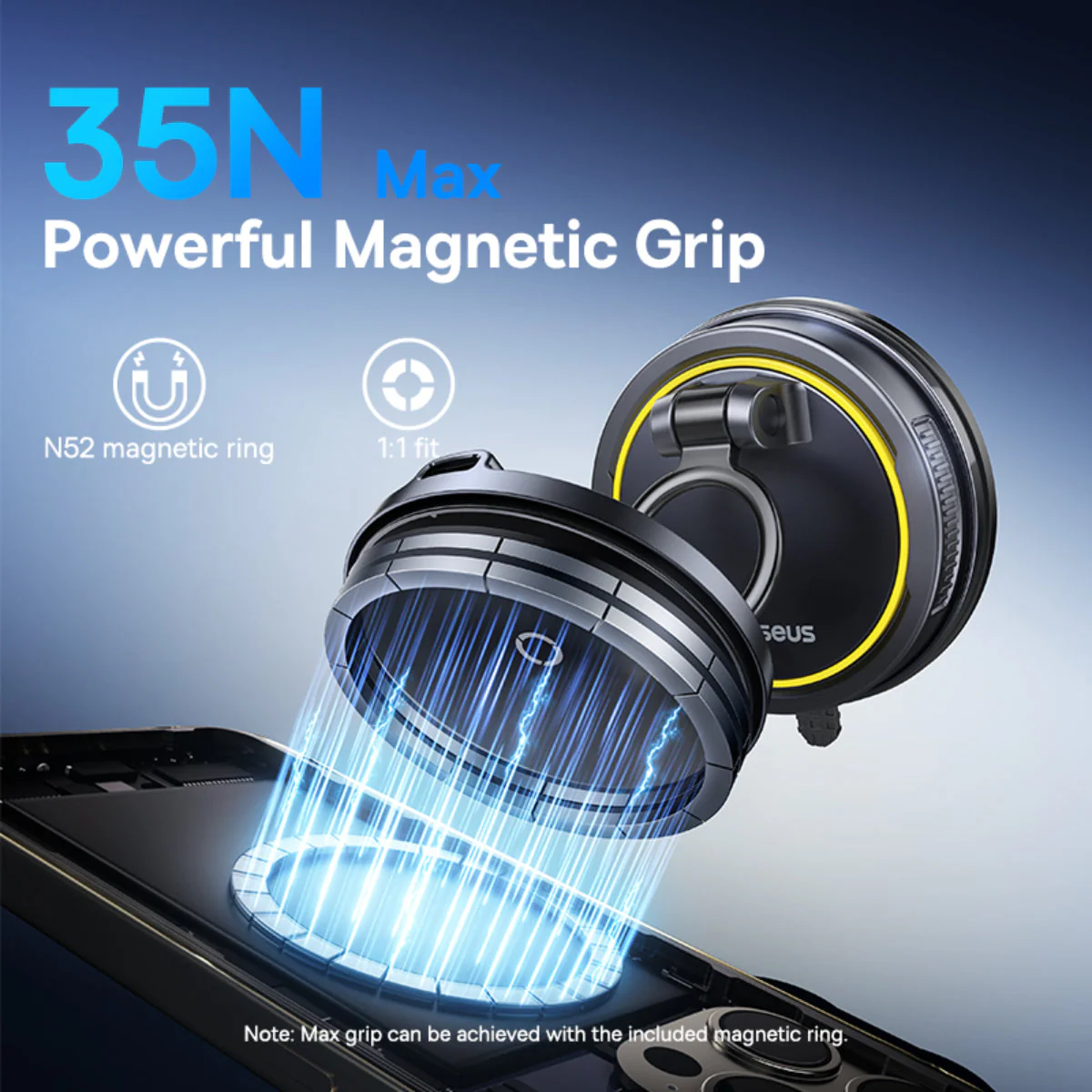 Baseus PrimeTrip VC2 Flex Pro Magnetic Car Charger - Image 4