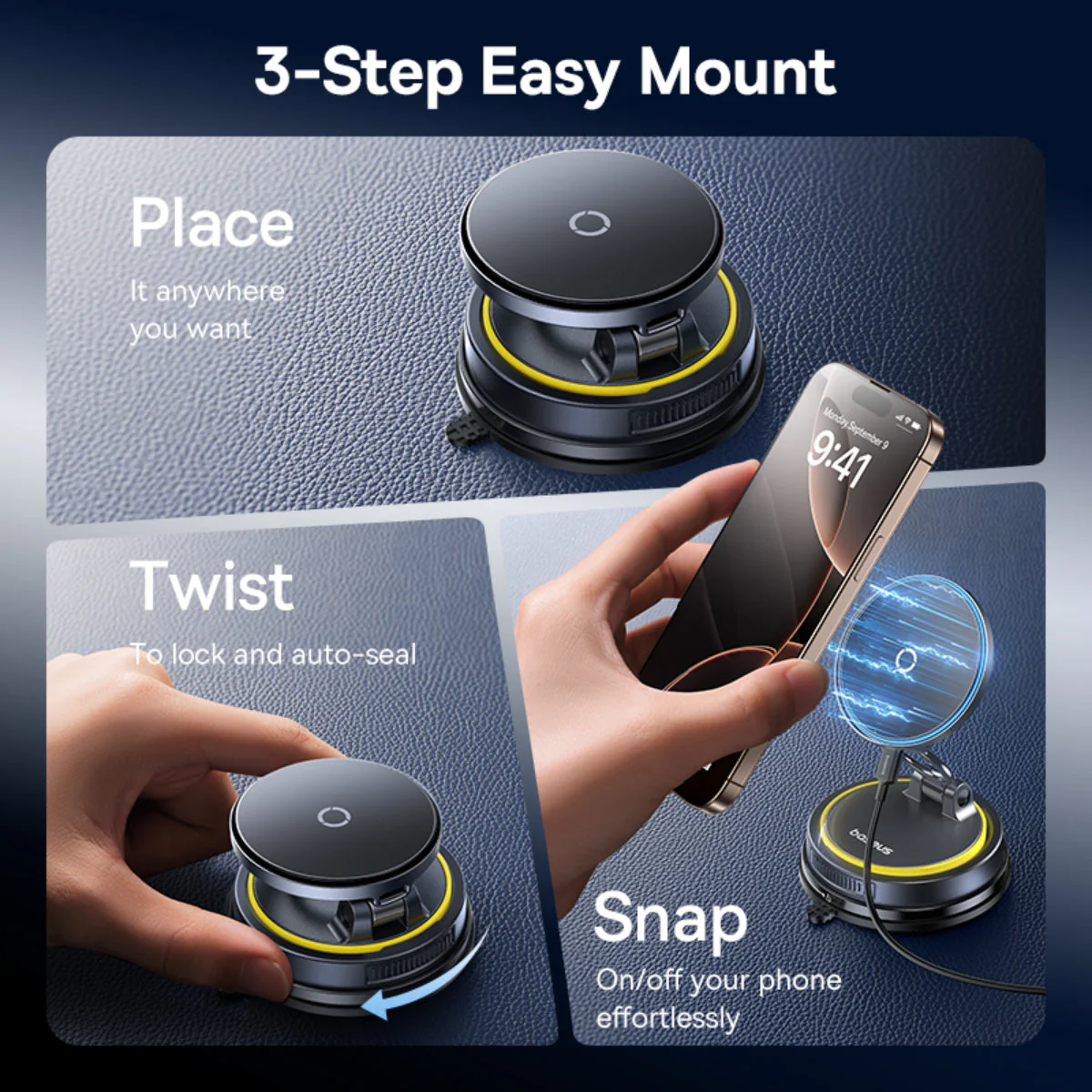 Baseus PrimeTrip VC2 Flex Pro Magnetic Car Charger - Image 9
