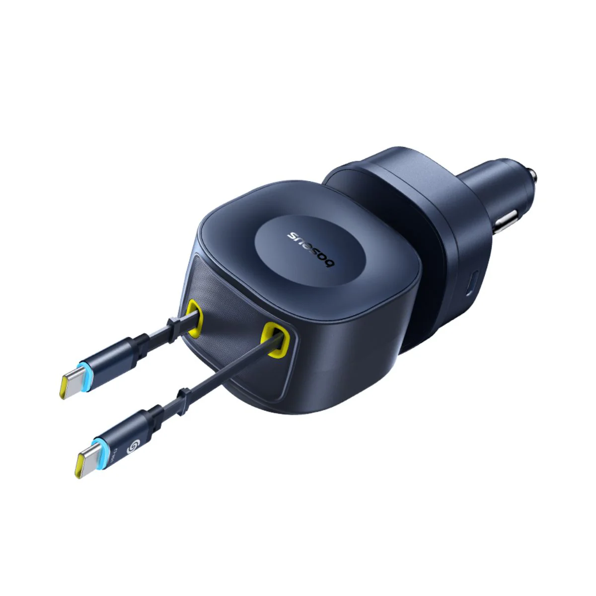 Baseus PrimeTrip VR2 Max Car Charger with Retractable Cable 3C+U 240W - Image 3