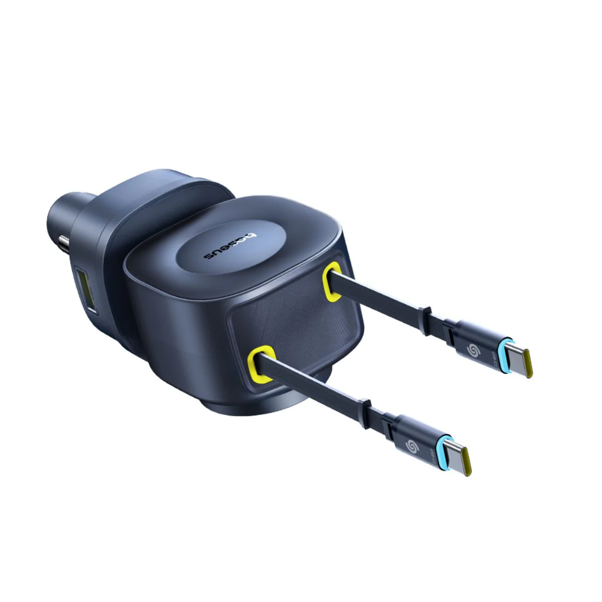 Baseus PrimeTrip VR2 Max Car Charger with Retractable Cable 3C+U 240W - Image 4
