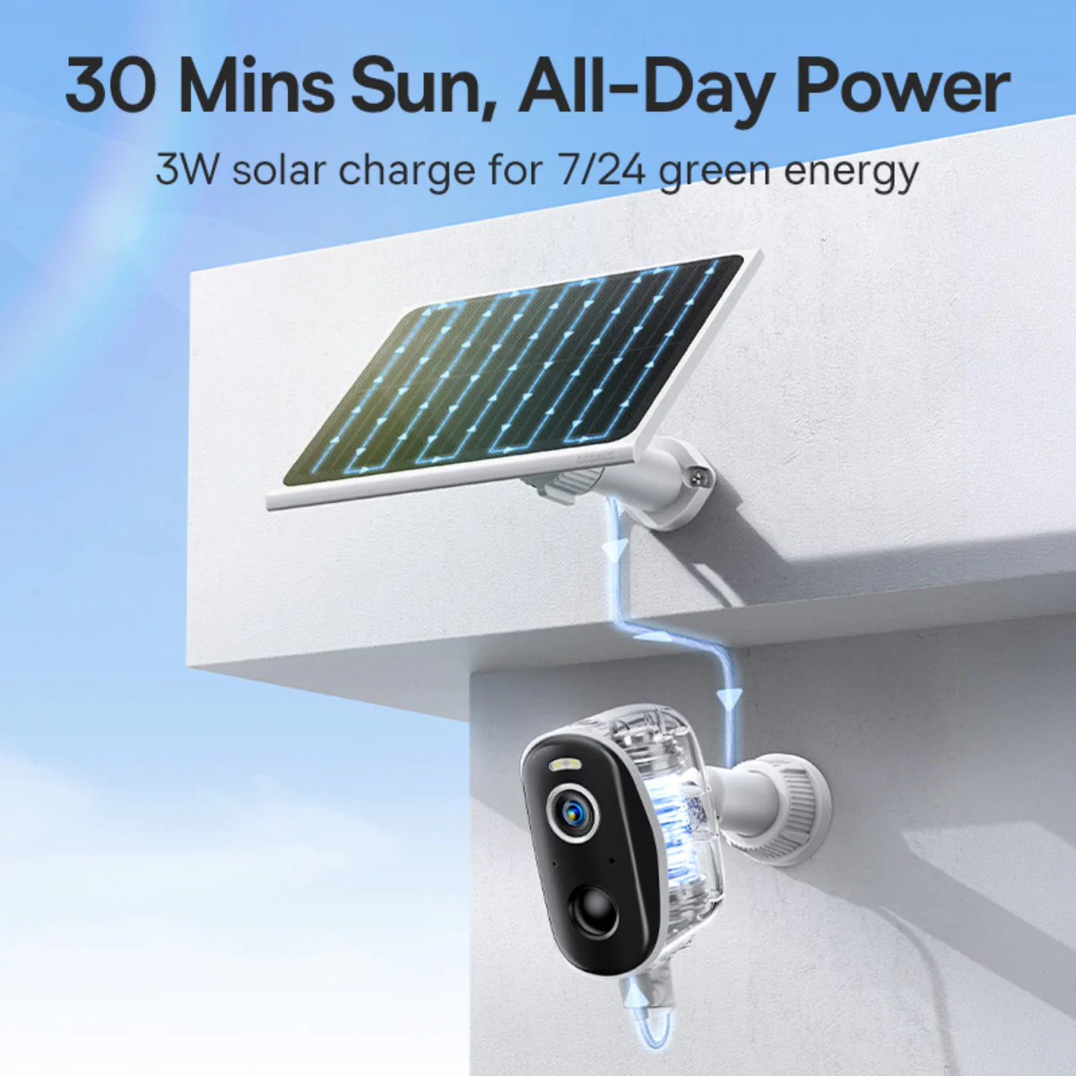 Baseus Security A1 Solar Panel - Image 4