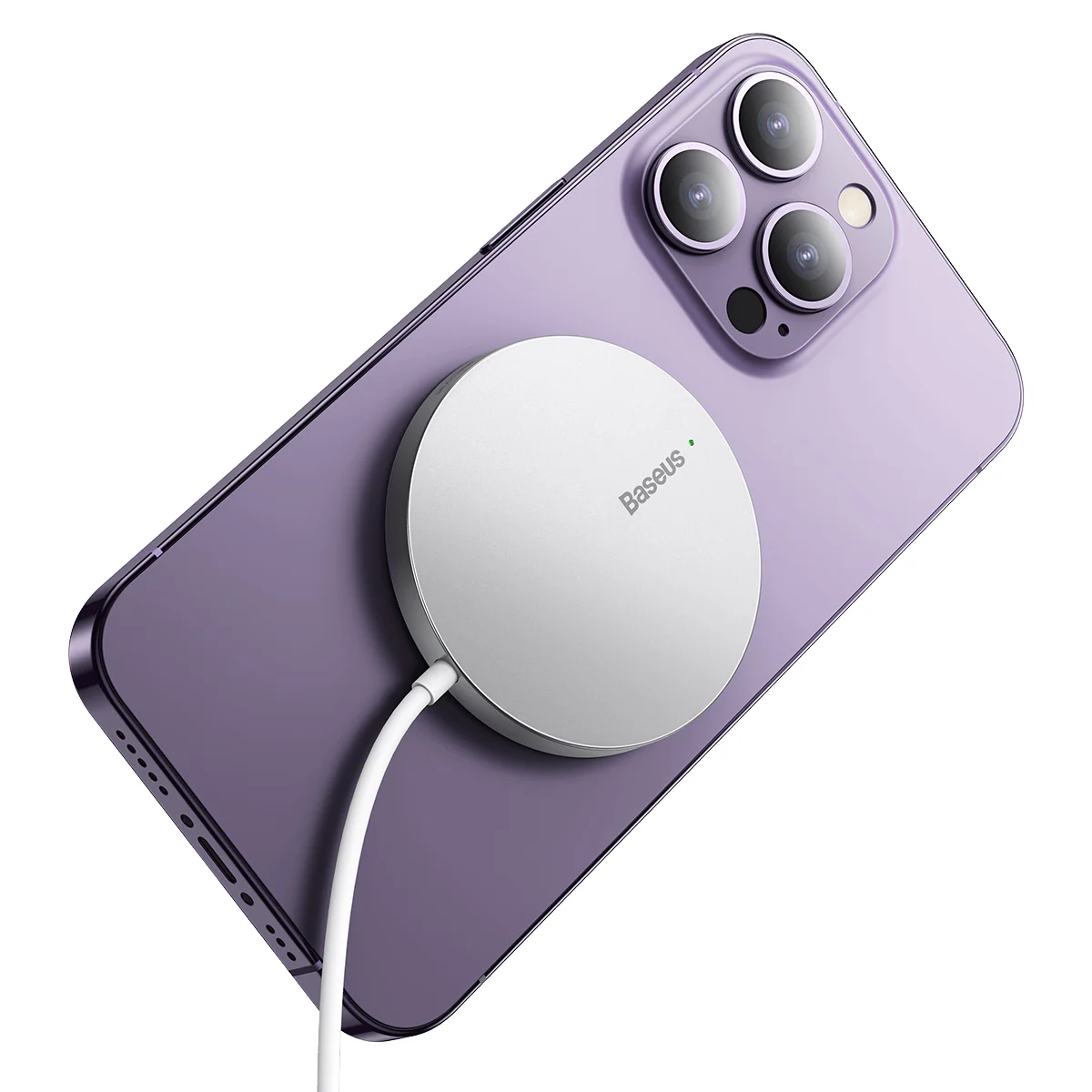 Baseus Simple Mini3 Magnetic Wireless Charger 15W - Image 13
