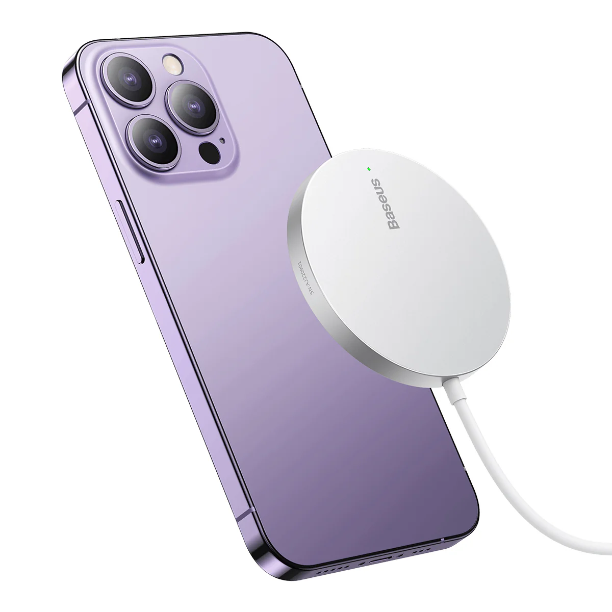 Baseus Simple Mini3 Magnetic Wireless Charger 15W - Image 14