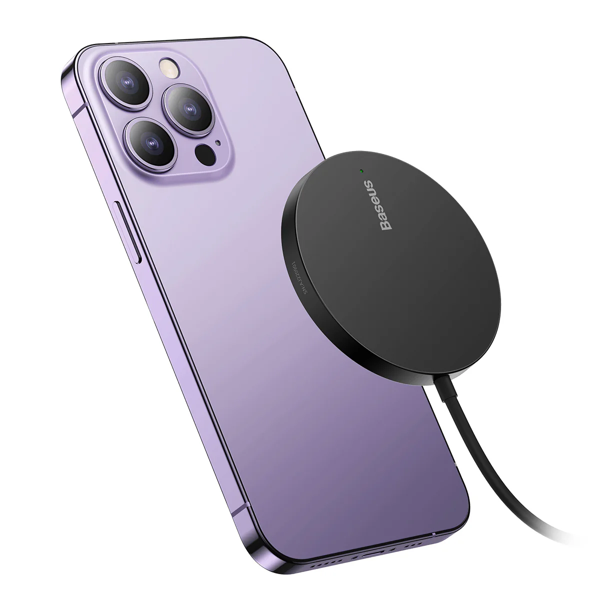 Baseus Simple Mini3 Magnetic Wireless Charger 15W - Image 7